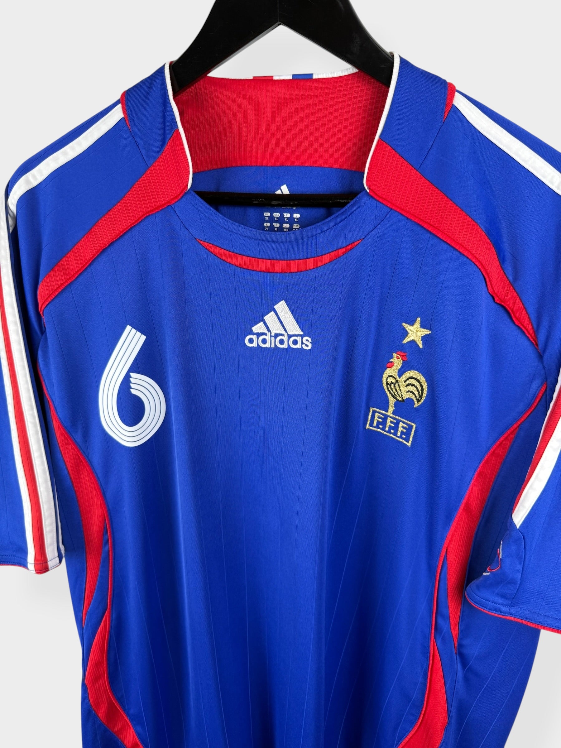 2006-07 FRANCE HOME SHIRT MAKELELE #6 XL