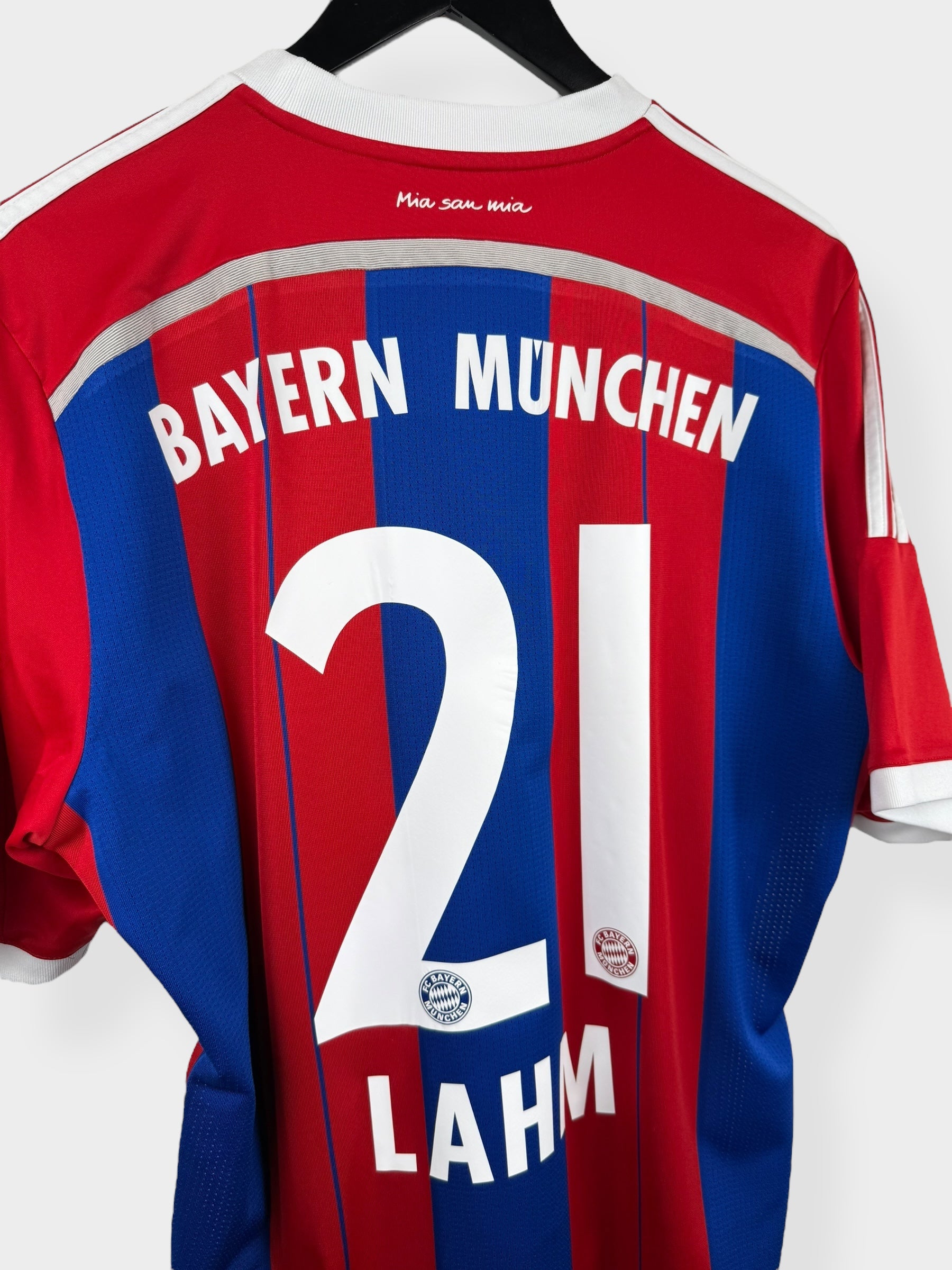 2014-15 BAYERN MUNICH HOME SHIRT LAHM #21 L