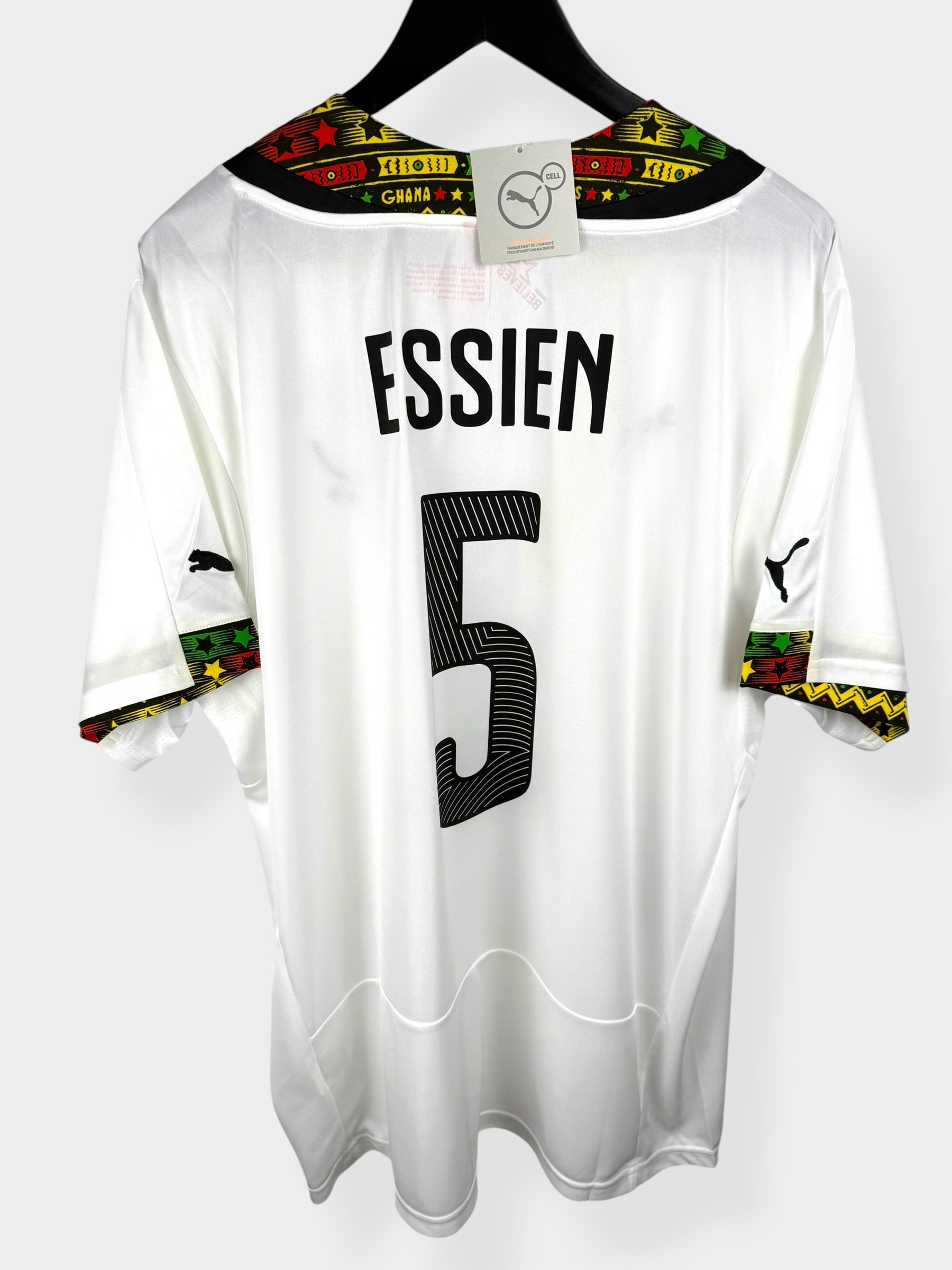 2014-15 GHANA THUISSHIRT ESSIEN #5 XXL