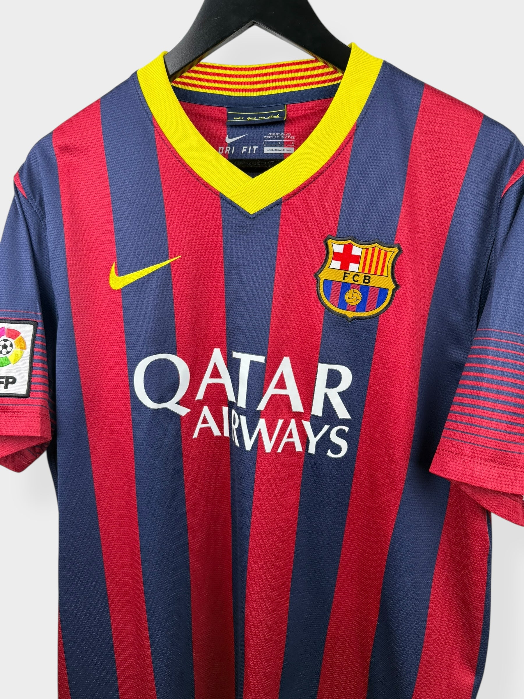 2013-14 BARCELONA HOME SHIRT NEYMAR JR. #11 L