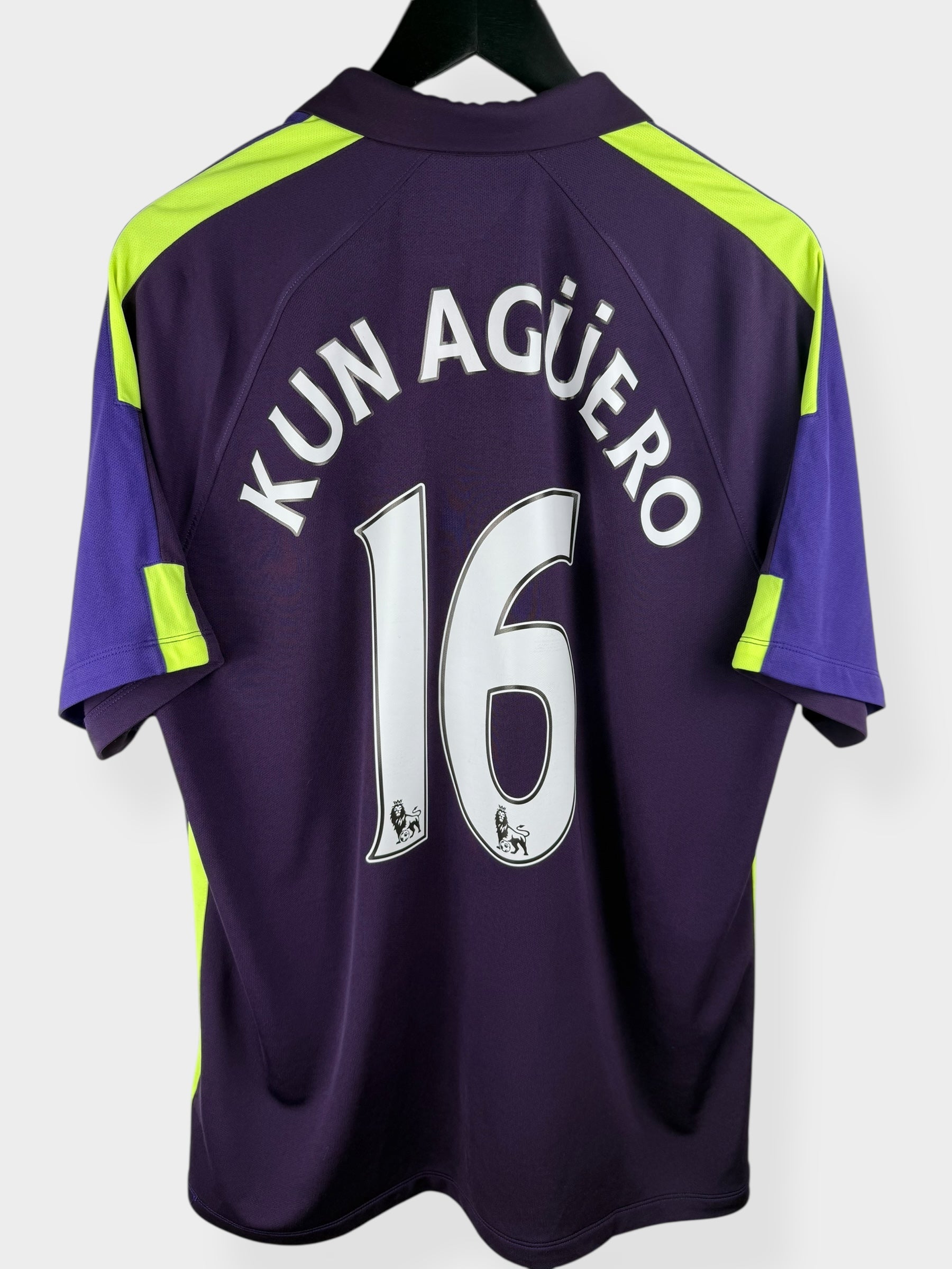 2014-15 MANCHESTER CITY THIRD SHIRT KUN AGUERO #16 XL - 631208-547, image size:1800x2400