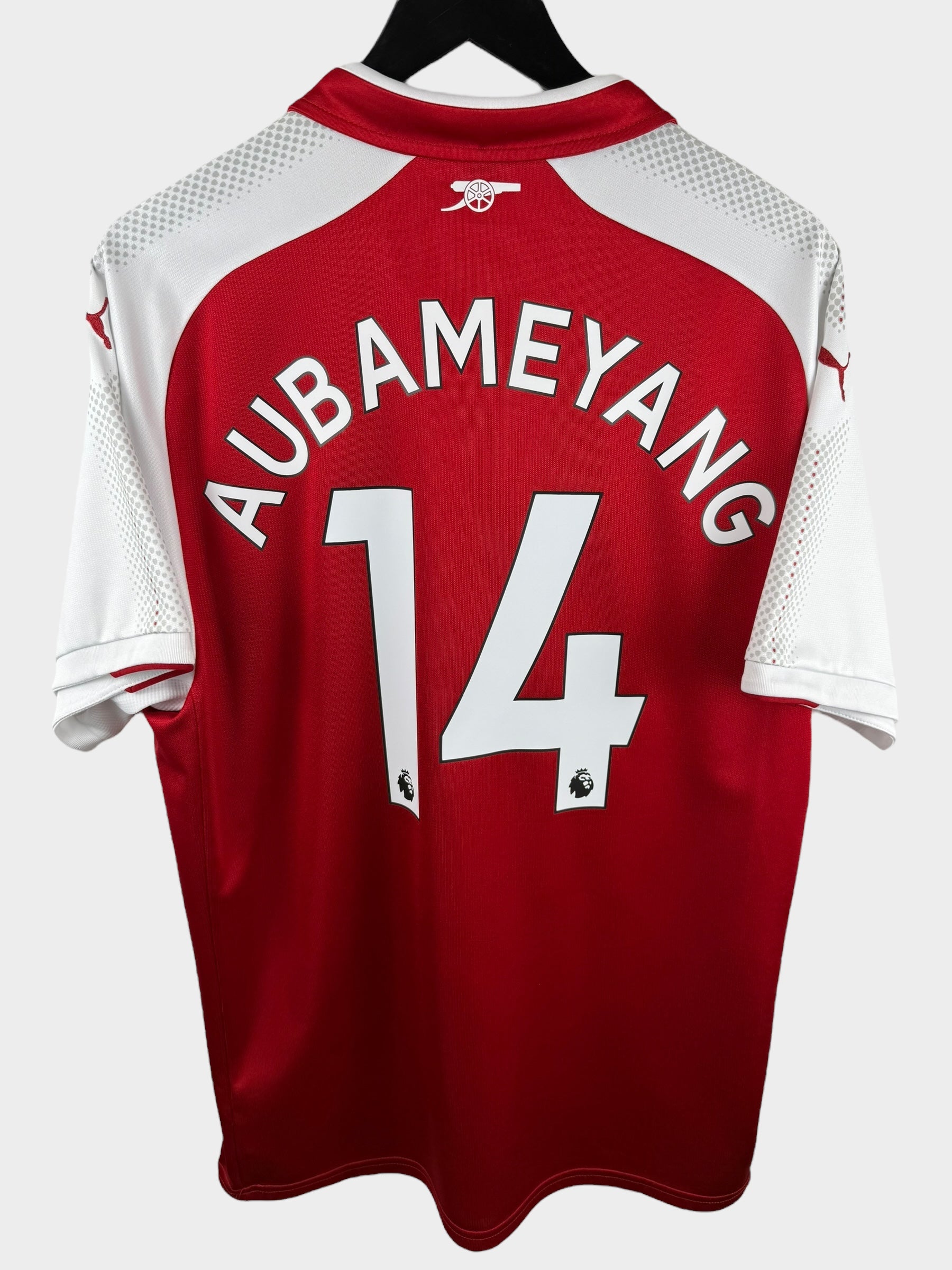 2017-18 ARSENAL HOME SHIRT AUBAMEYANG #14 XL - 751709