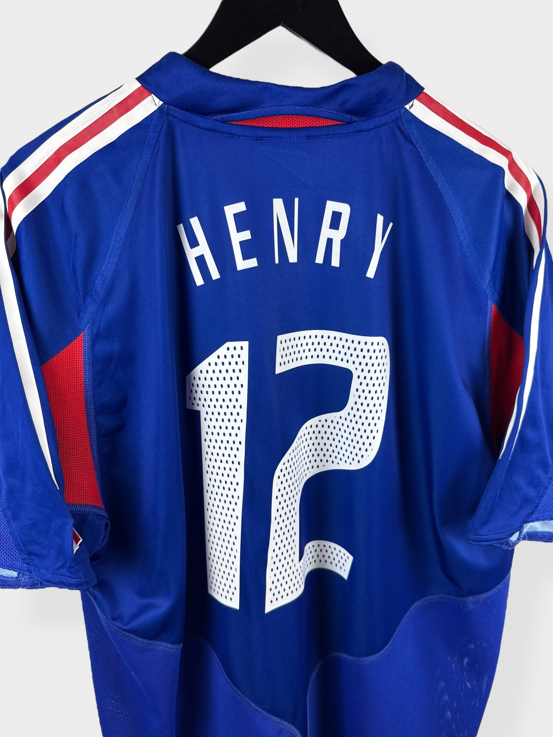 2004-06 FRANCE HOME SHIRT HENRY #12 XL