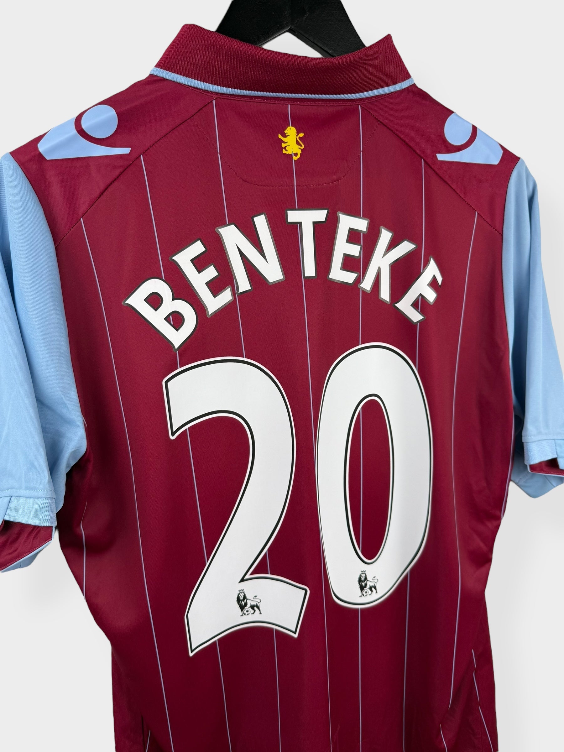 2014-15 ASTON VILLA HOME SHIRT BENTEKE #20 M