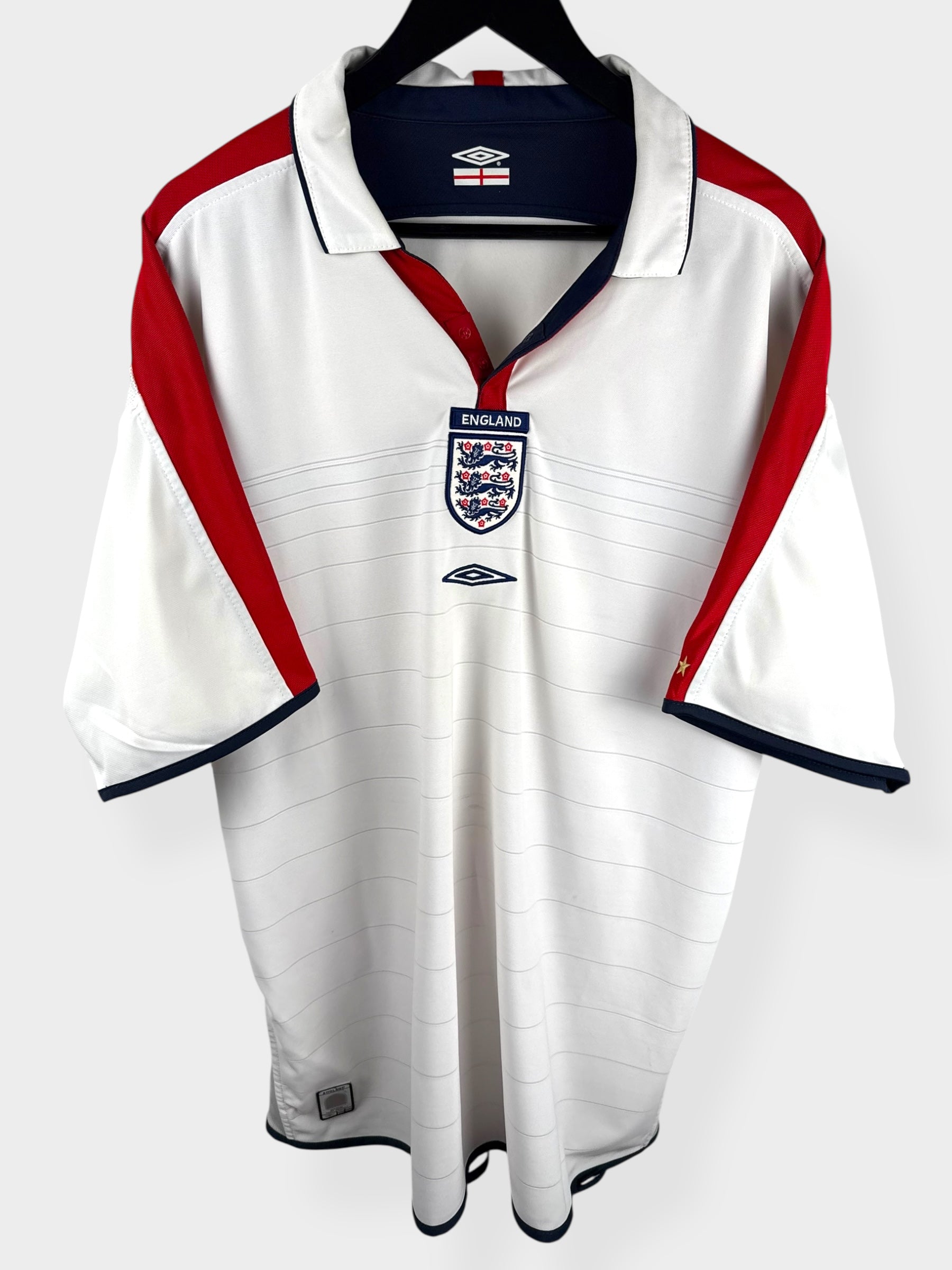 2003-05 ENGLAND HOME SHIRT XL - Authentic Football Club