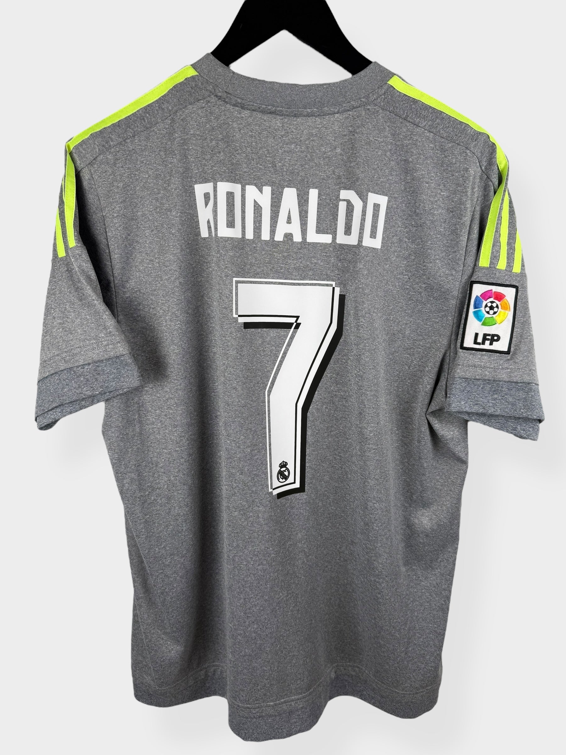 2015-16 REAL MADRID AWAY SHIRT RONALDO #7 L