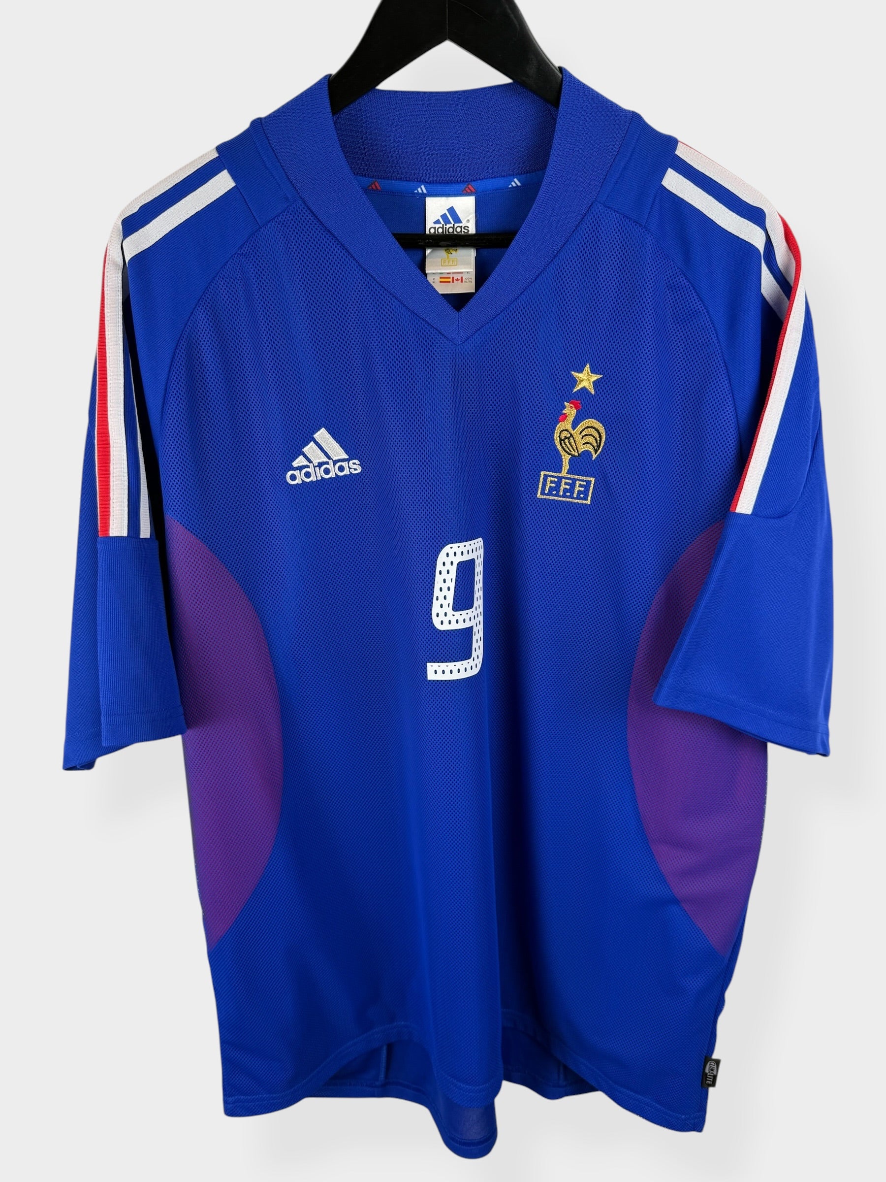 MAILLOT DOMICILE FRANCE 2002-04 CISSE #9 XL