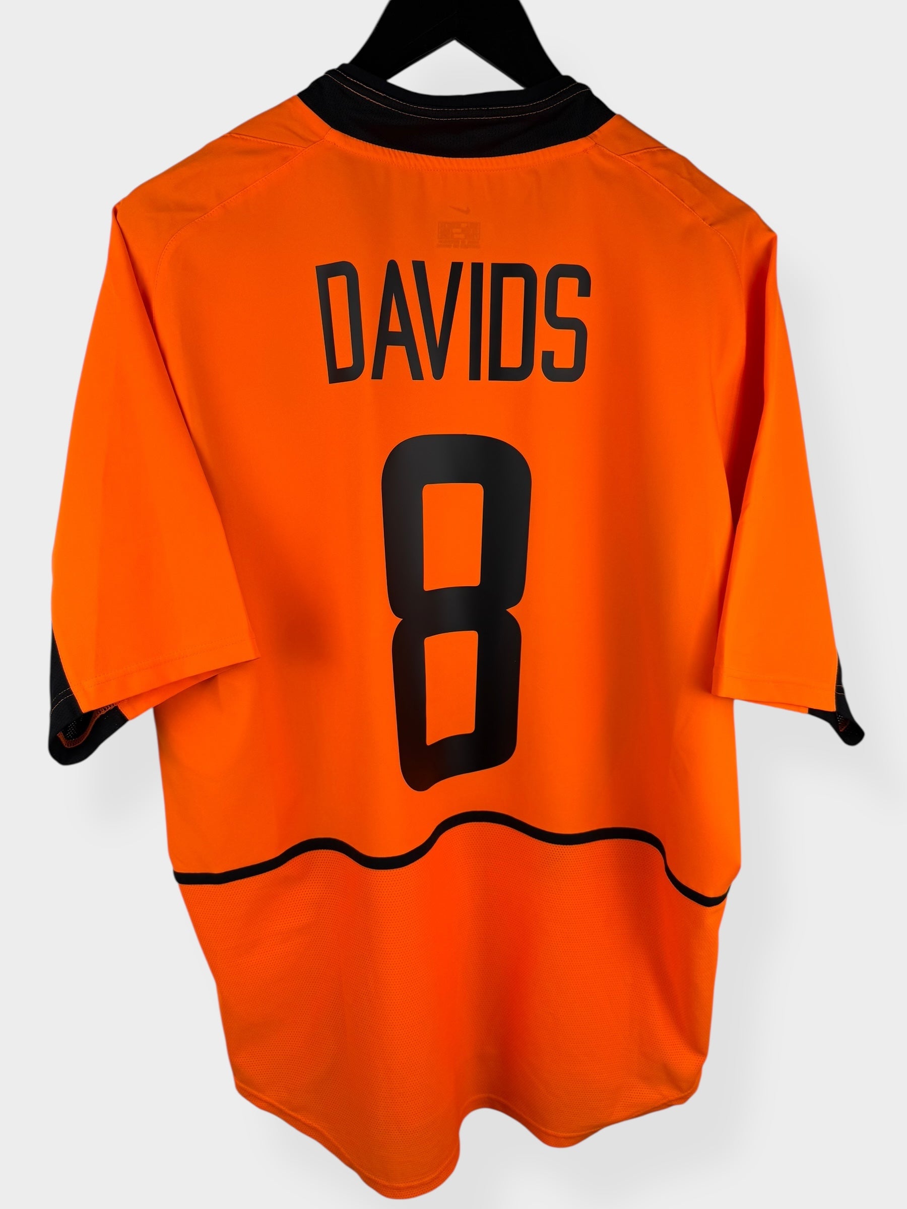 2002-04 NEDERLAND THUISSHIRT DAVIDS #8 L