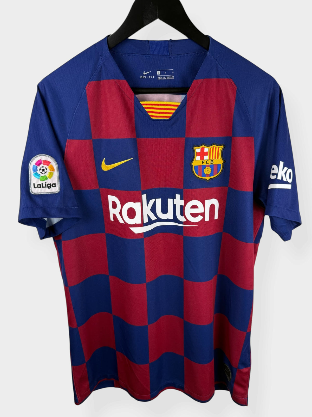 2019-20 BARCELONA HOME SHIRT MESSI #10 L - Authentic Football Club