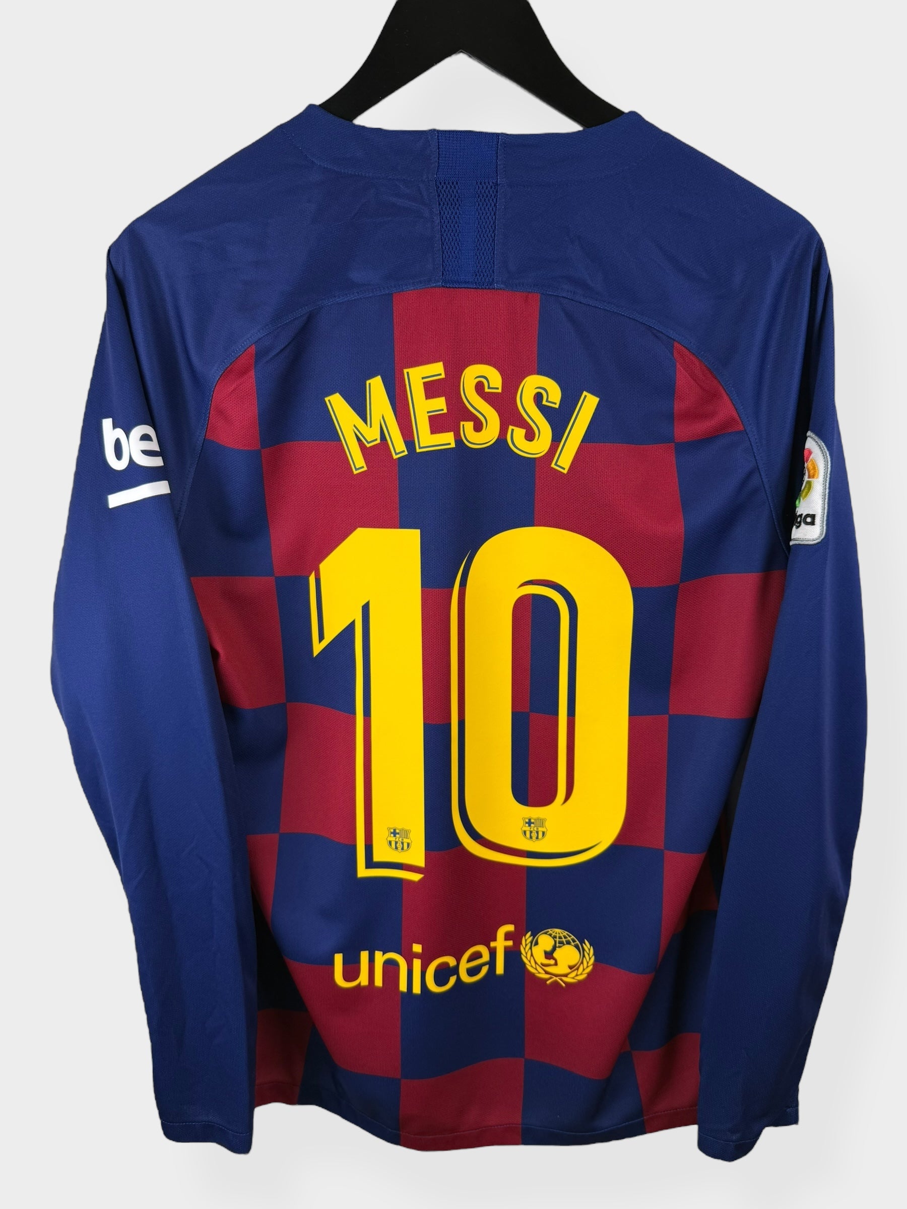 2019-20 BARCELONA HOME SHIRT LS MESSI #10 M
