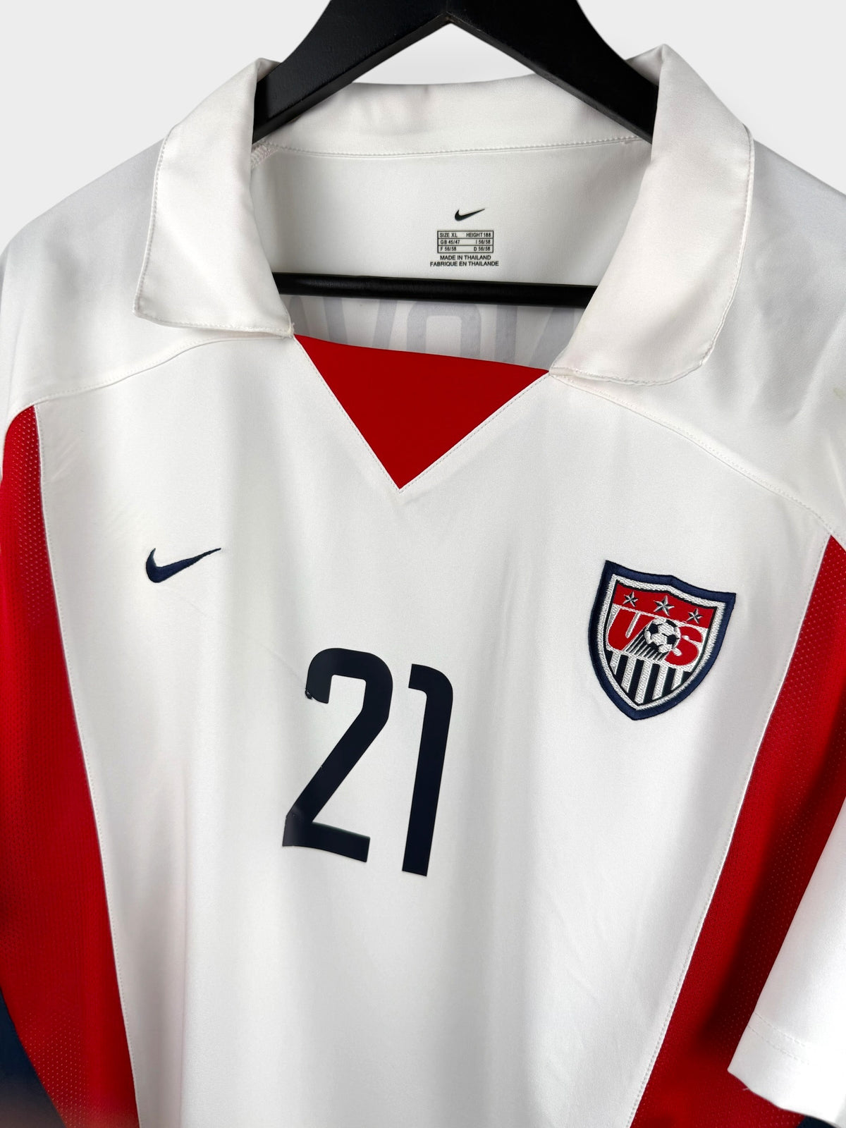 2002-03 USA HOME SHIRT DONOVAN #21 XL