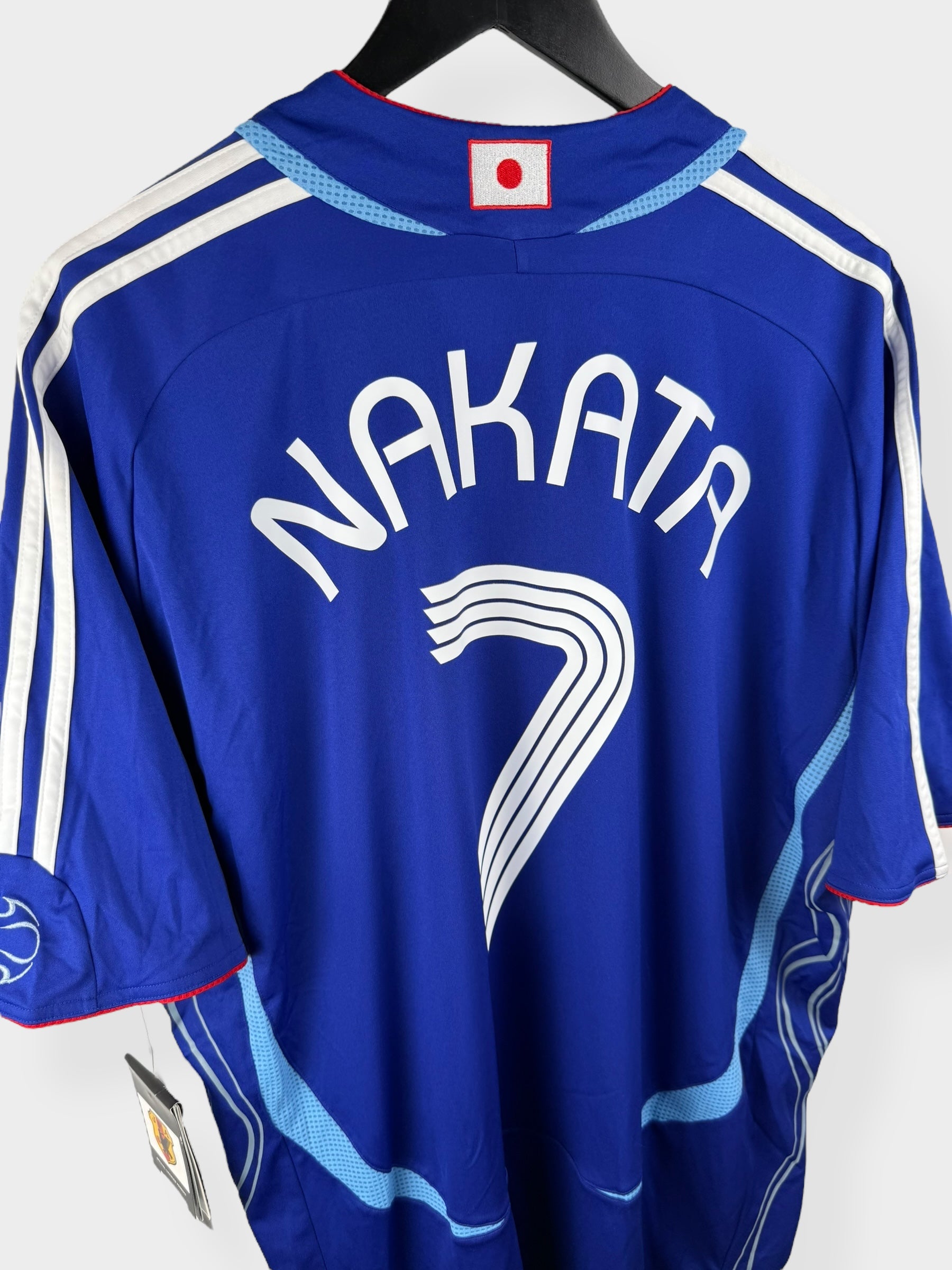 2006-08 JAPAN HOME SHIRT NAKATA #7 XXL - Authentic Football Club