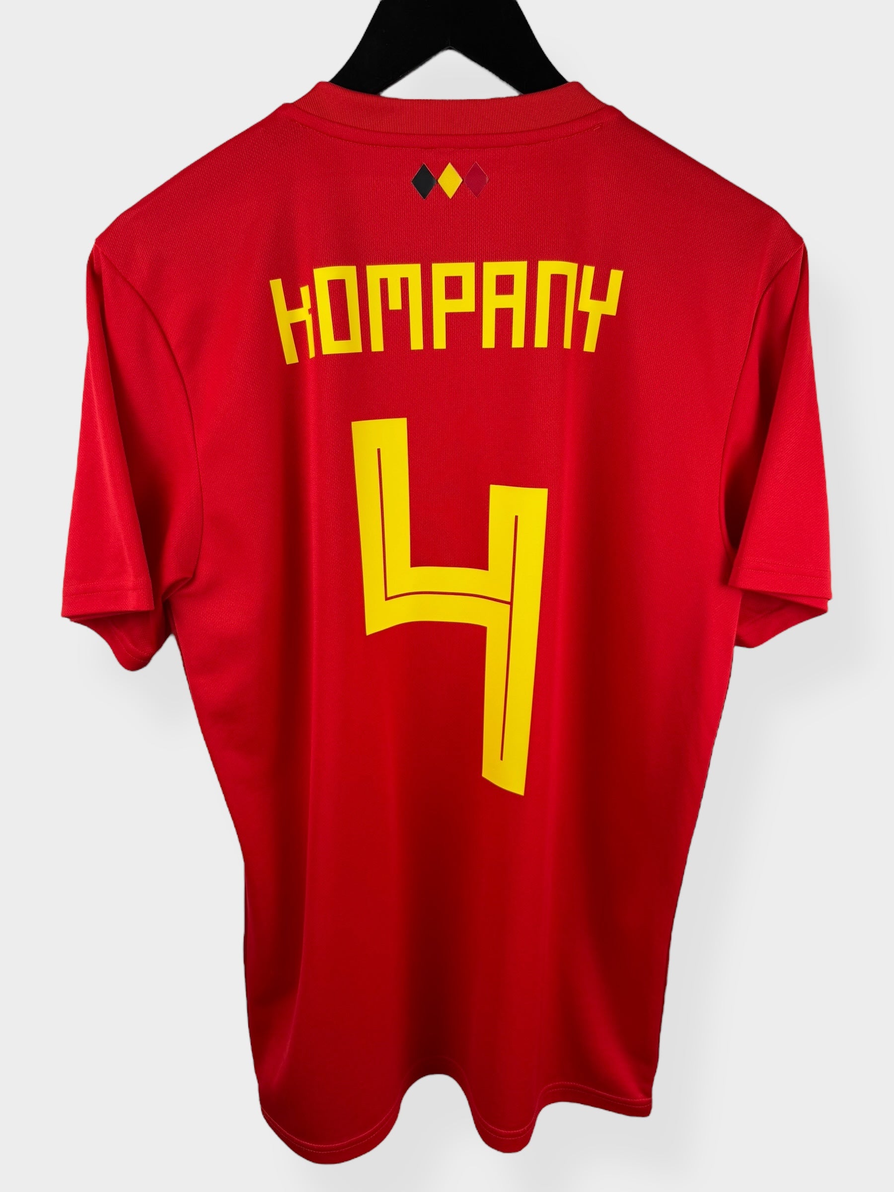 2017-18 BELGIEN HEIMTRIKOT KOMPANY #4 M