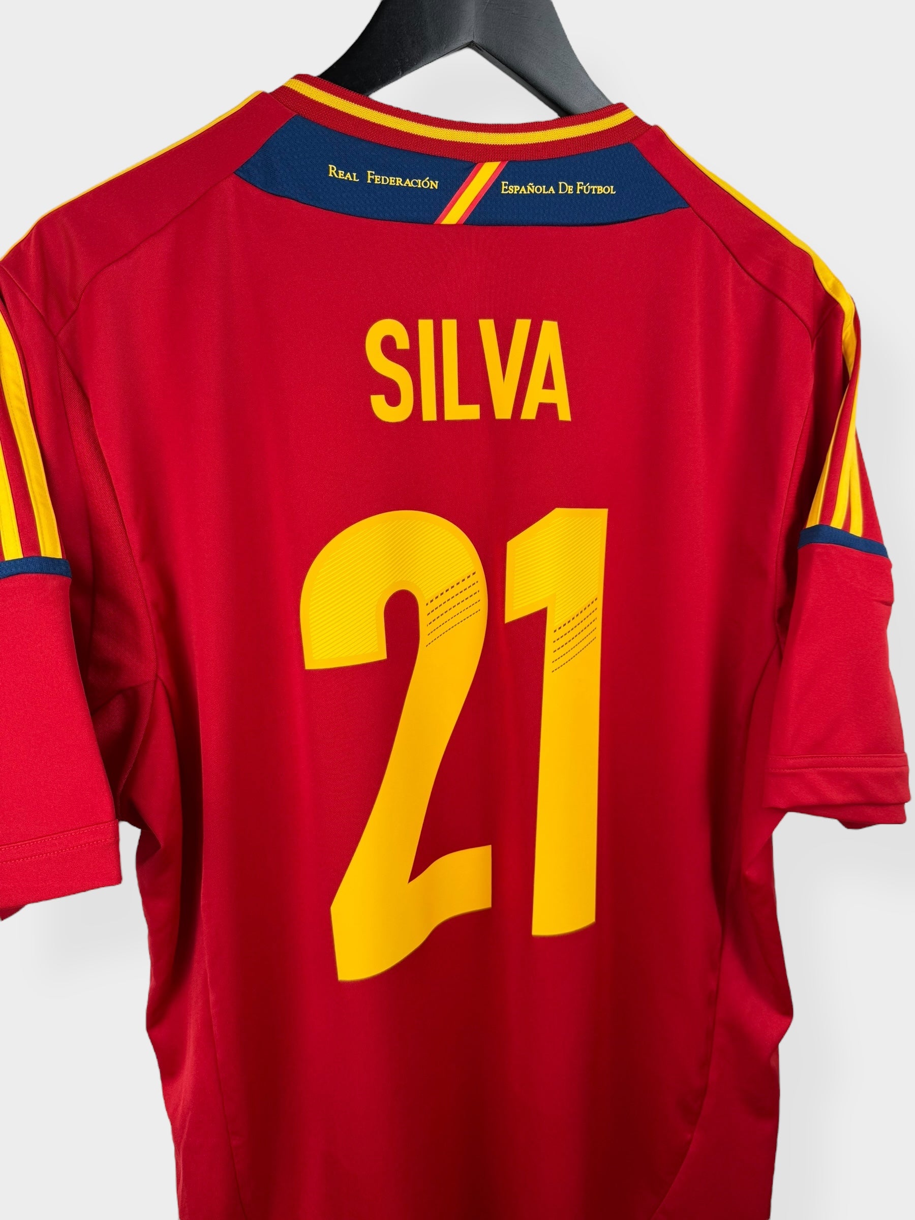 2011-12 SPAIN THUISSHIRT SILVA #21 XL