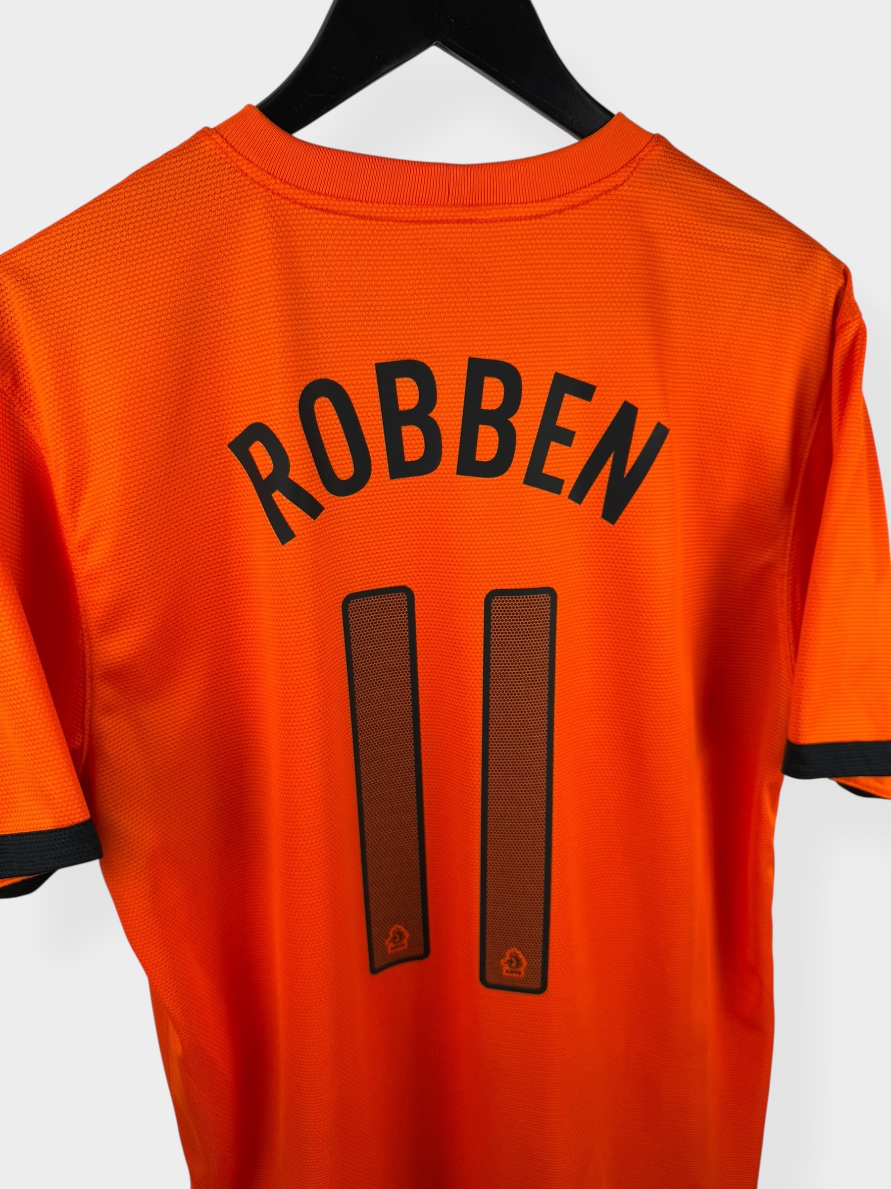 2012-13 NETHERLANDS HOME SHIRT ROBBEN #11 L - Authentic Football Club