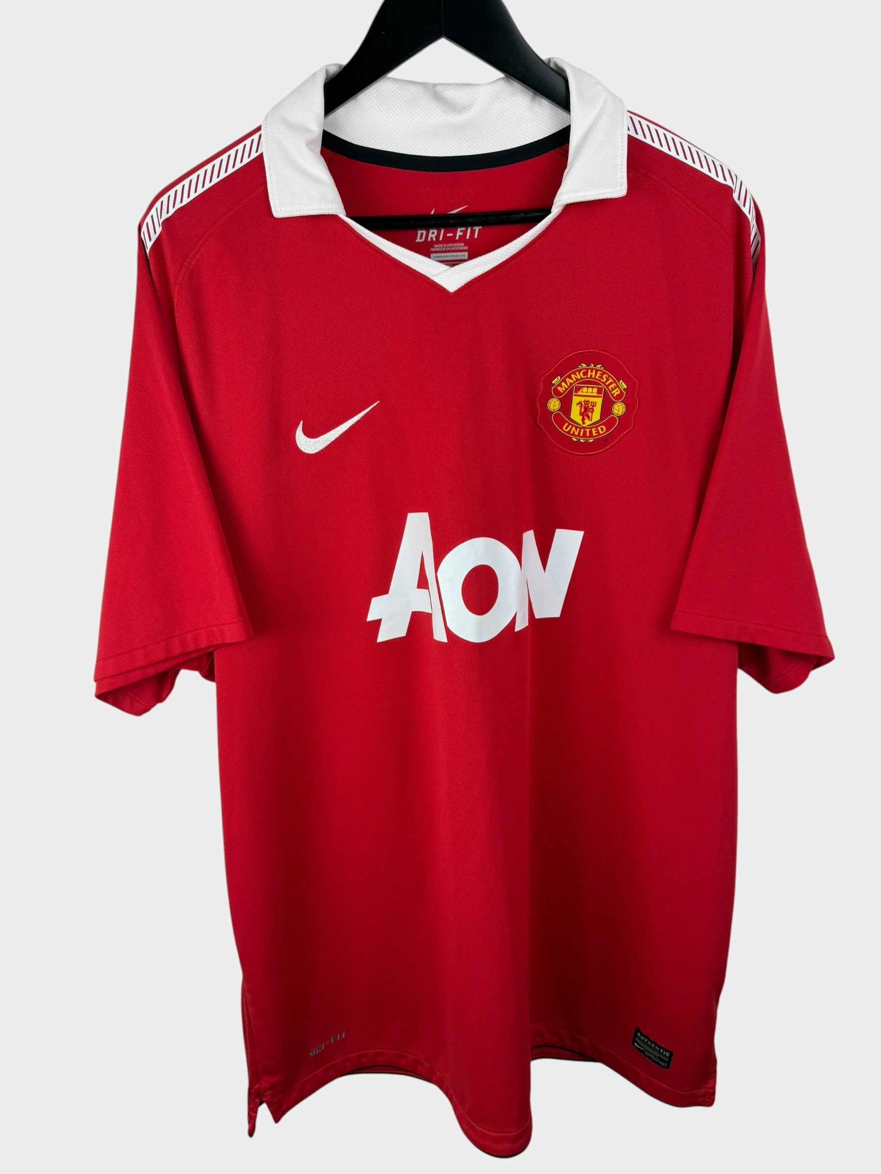 2010-11 MANCHESTER UNITED HEIMTRIKOT BERBATOV #9 XXL