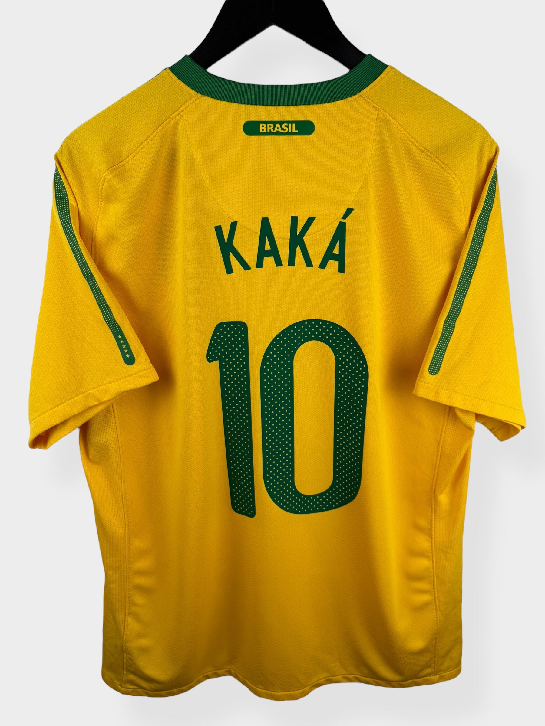 2010-11 BRAZIL HOME SHIRT KAKA #10 L - Authentic Football Club