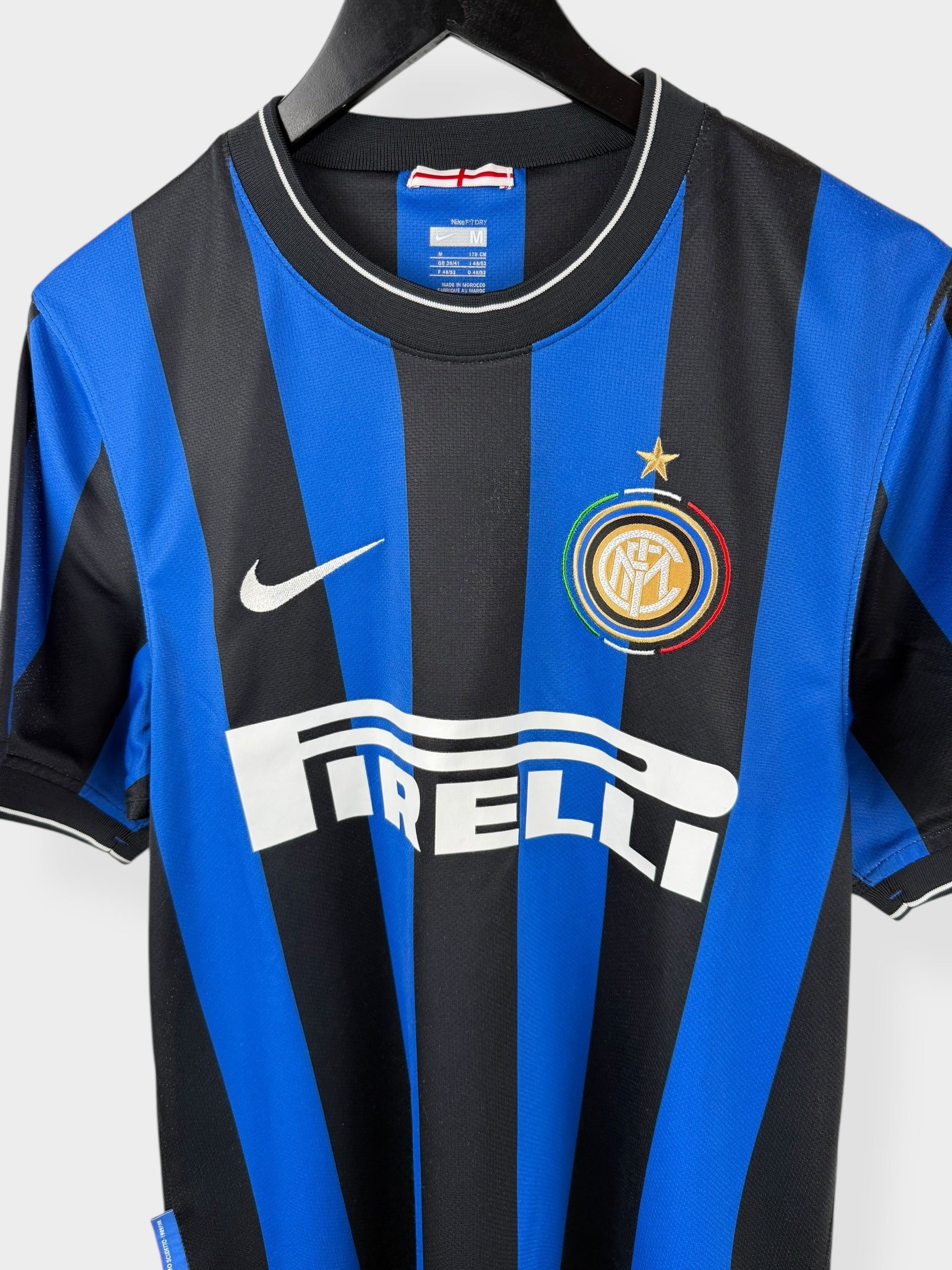 2009-10 INTER MILAN HOME SHIRT ETO'O #9 M - Authentic Football Club