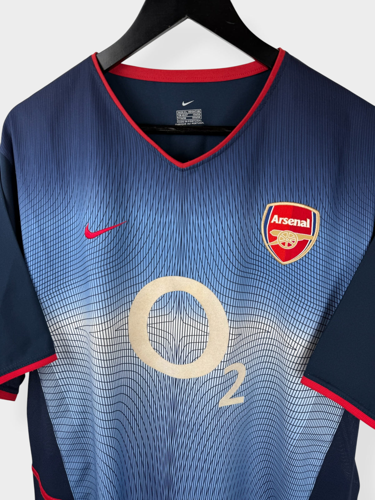 MAILLOT EXTÉRIEUR ARSENAL 2002-04 HENRY #14 XL