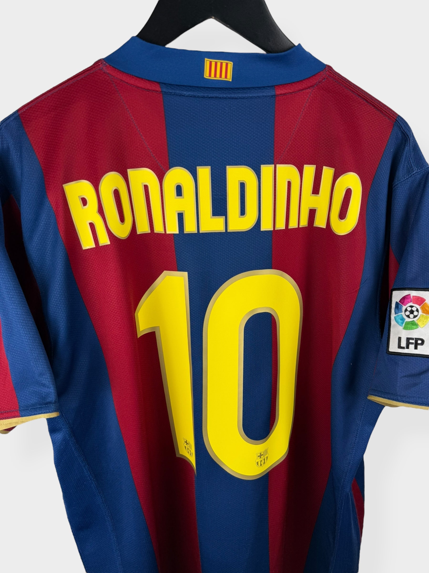 2007-08 BARCELONA HEIMTRIKOT RONALDINHO #10 XL
