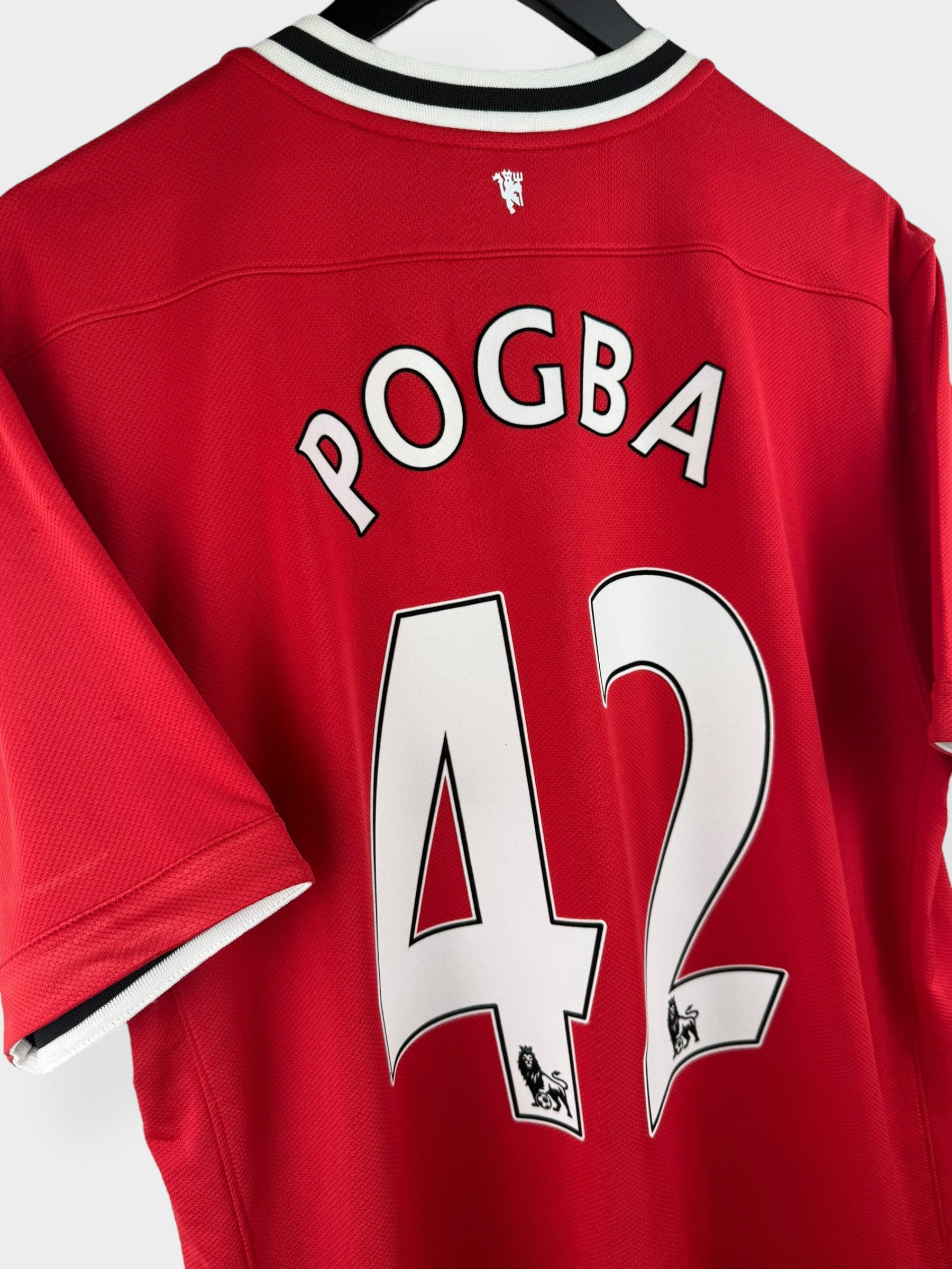 2011-12 MANCHESTER UNITED THUISSHIRT POGBA #42 XL