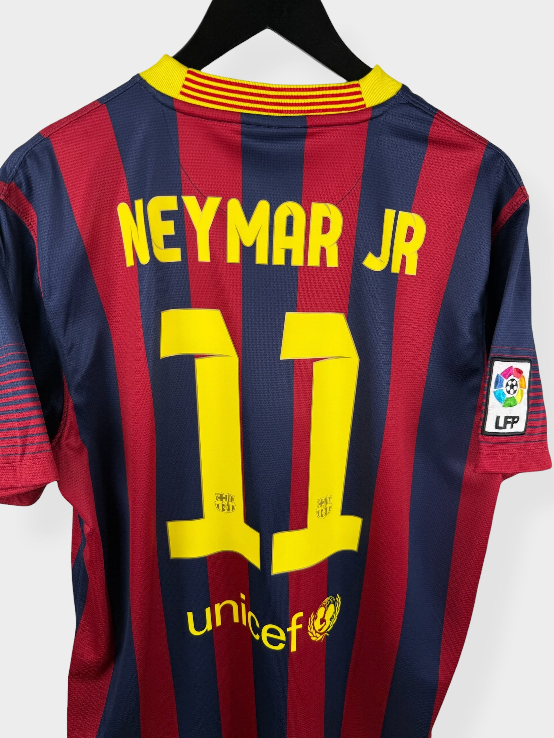 2013-14 BARCELONA HEIMTRIKOT NEYMAR JR. #11 L