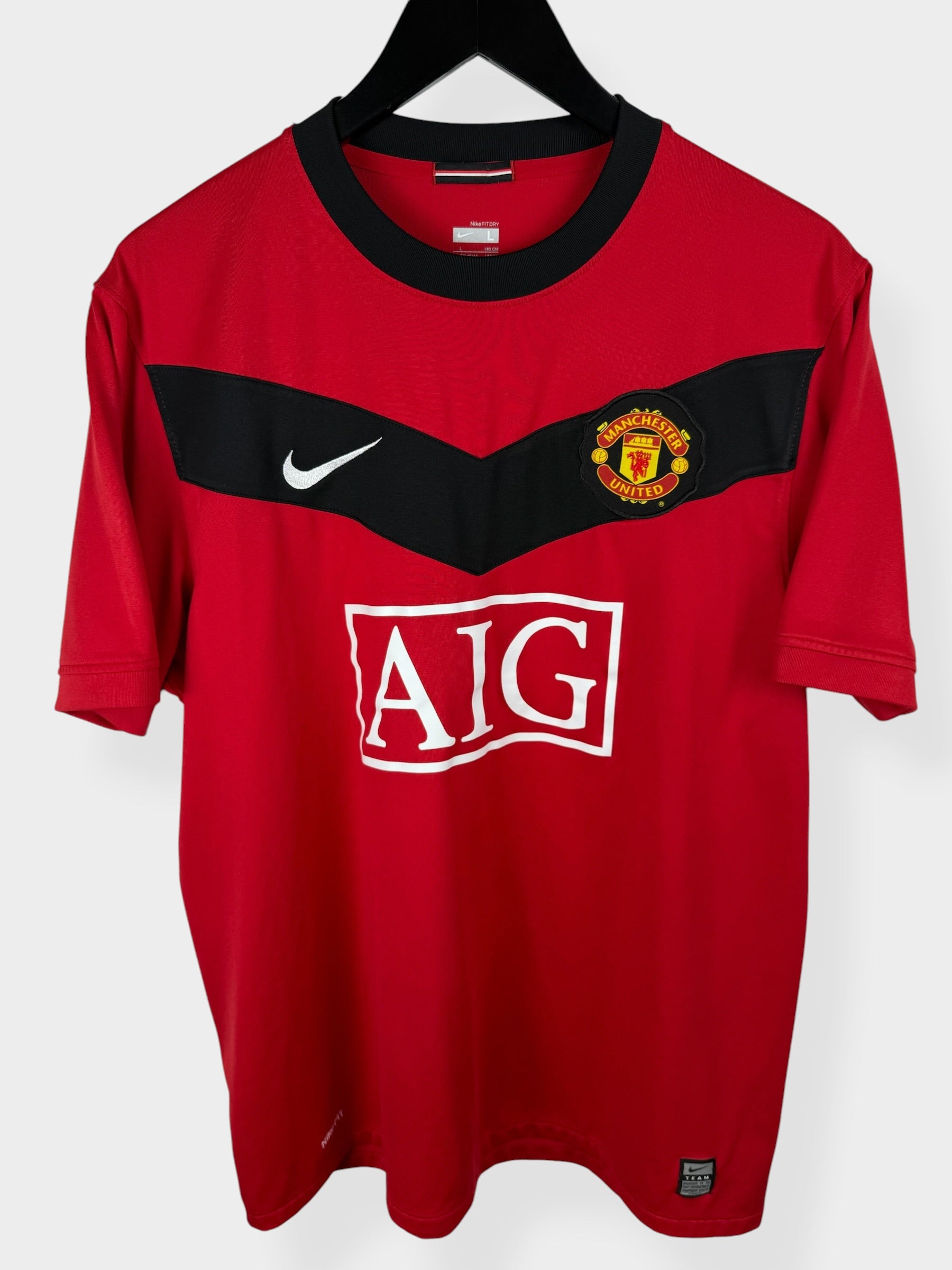 2009-10 MANCHESTER UNITED HOME SHIRT ROONEY #10 L
