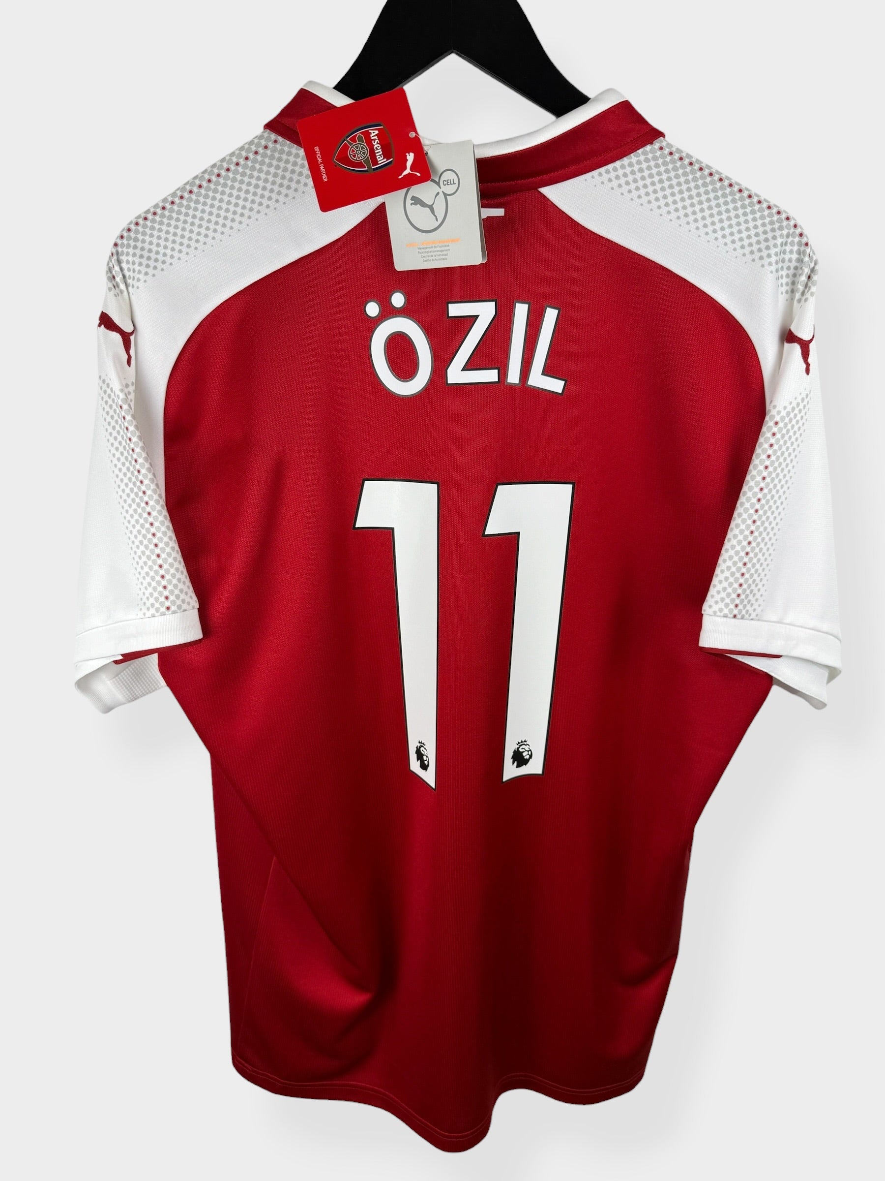 2017-18 ARSENAL HOME SHIRT OZIL #11 L