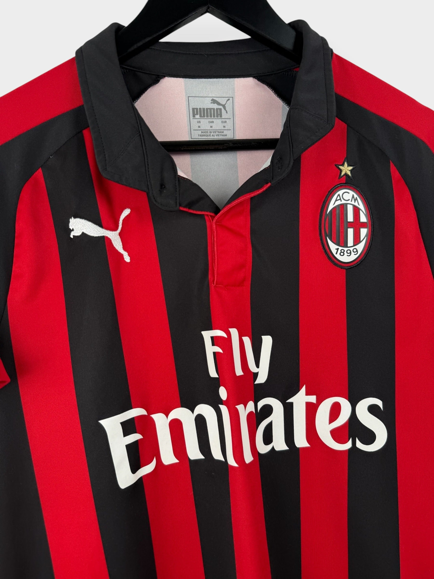 2018-19 AC MILAN HOME SHIRT M