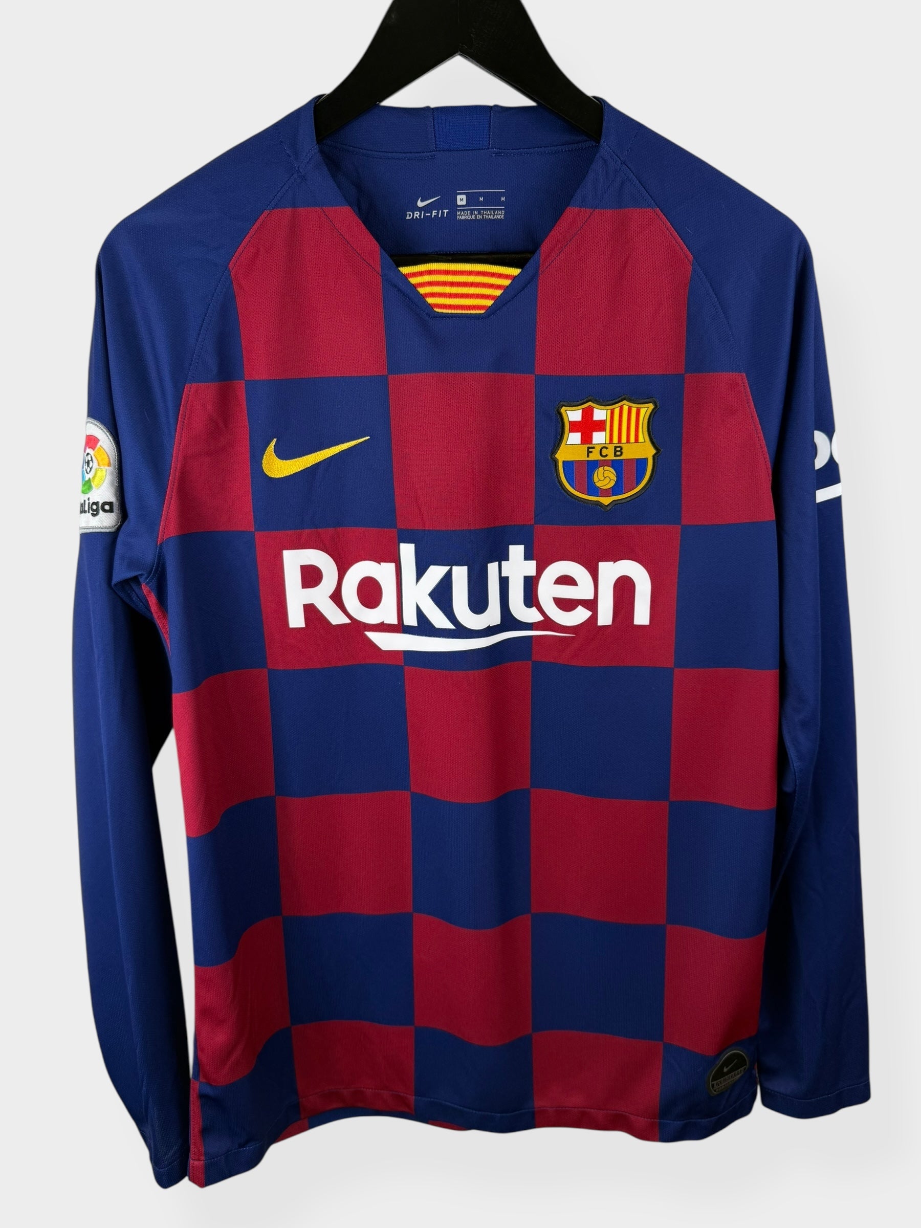 2019-20 BARCELONA HOME SHIRT LS MESSI #10 M