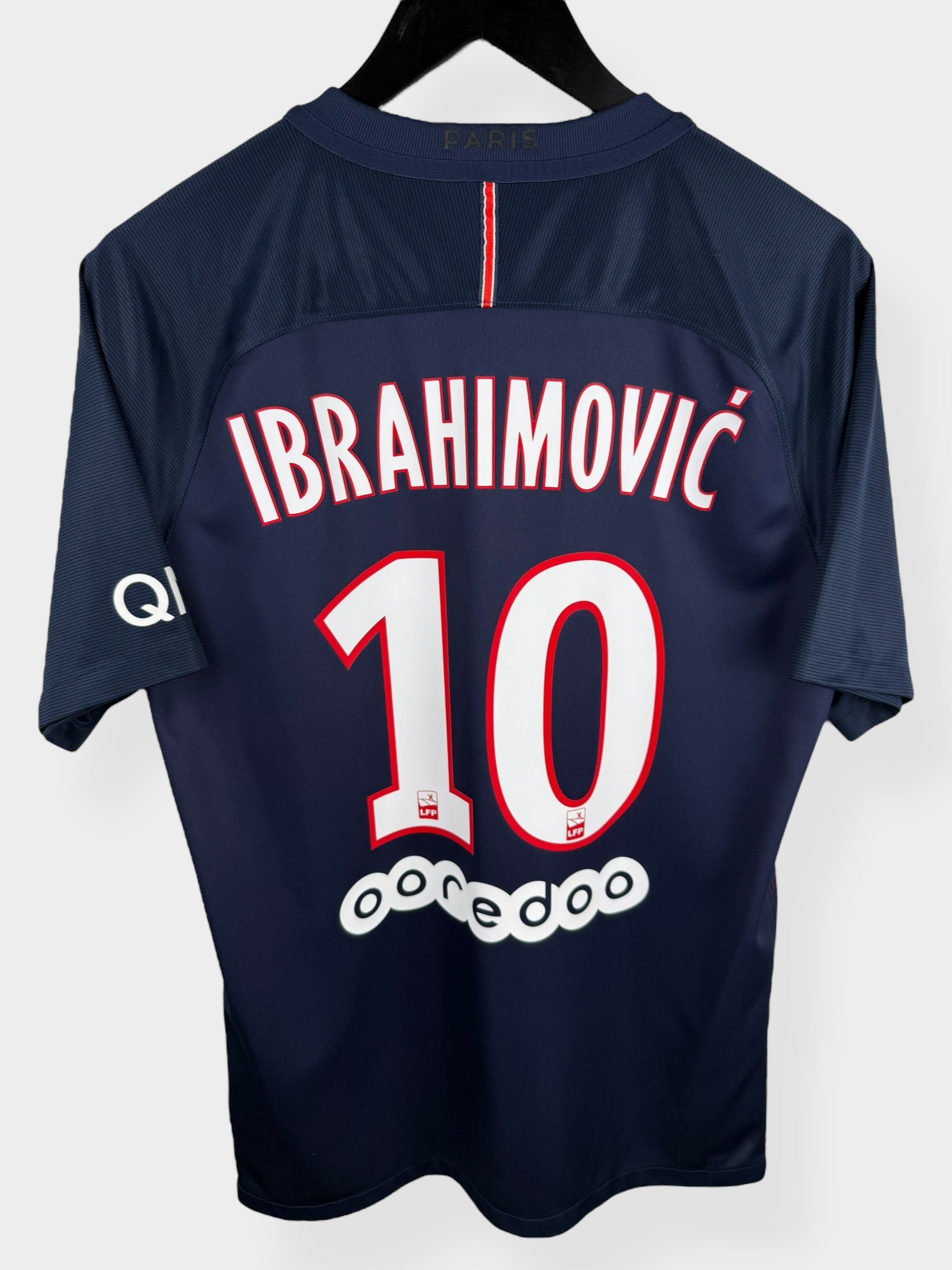 2016-17 PARIS SAINT-GERMAIN HOME SHIRT IBRAHIMOVIC #10 M