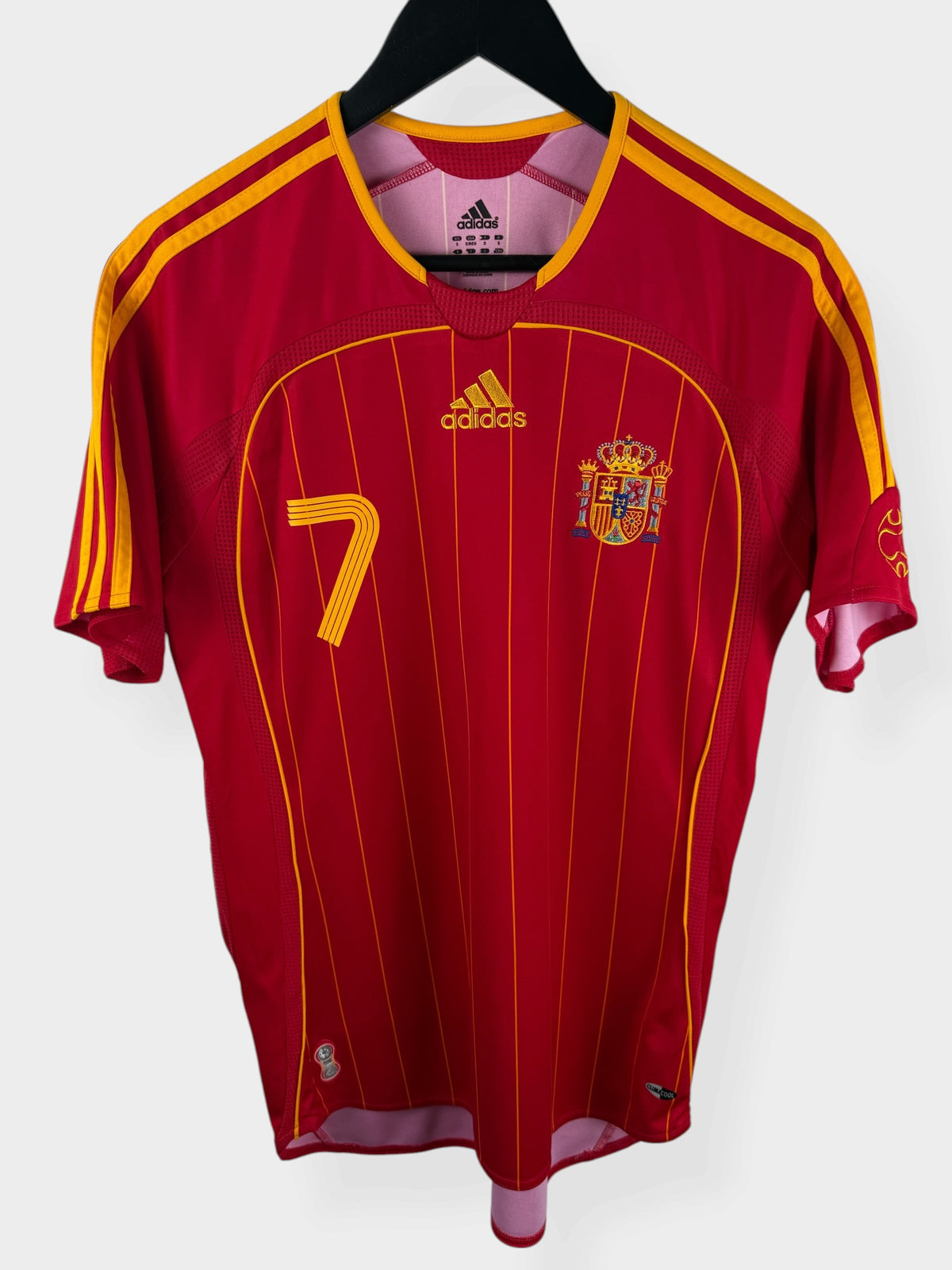 2006-08 SPAIN HOME SHIRT RAUL #7 S - Authentic Football Club