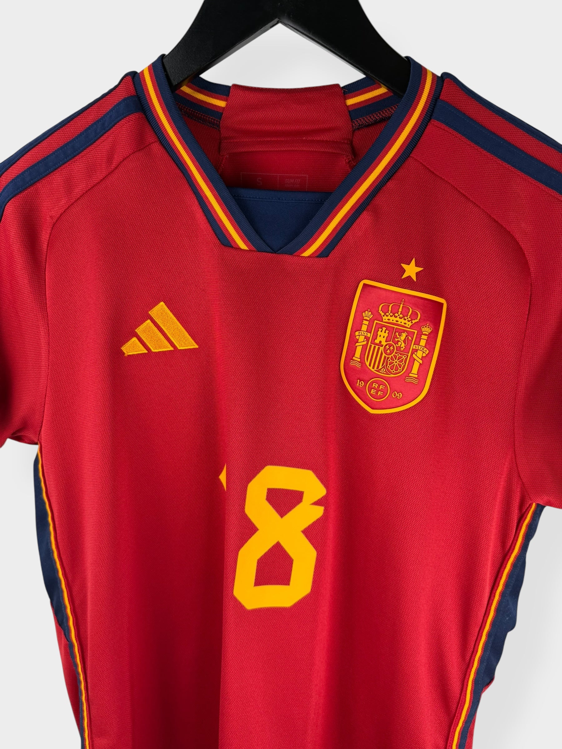 2022-23 SPAIN HOME SHIRT JORDI ALBA #18 S
