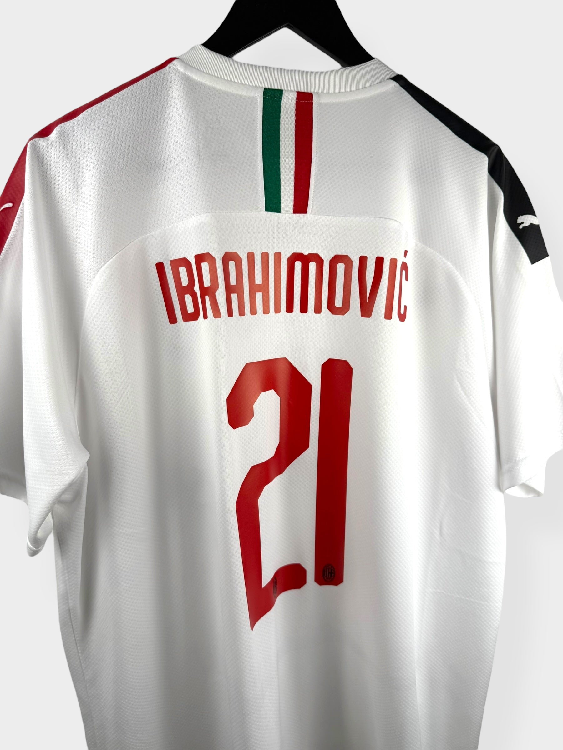 2019-20 AC MILAN UITSHIRT IBRAHIMOVIC #21 XXL