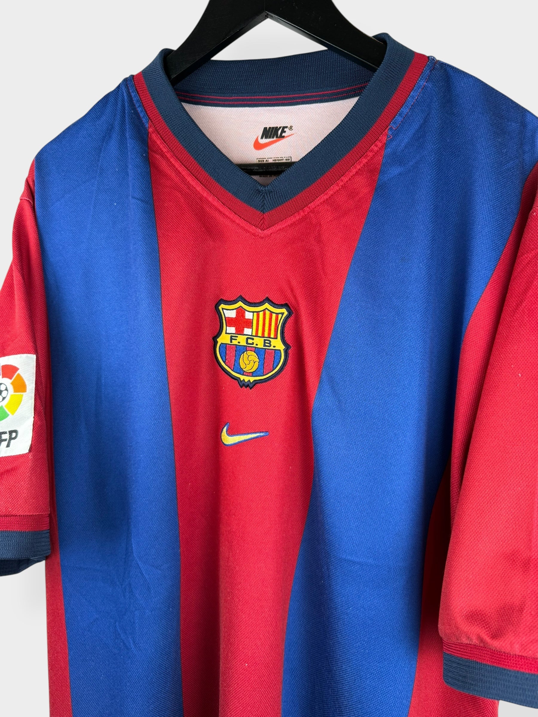 1998-00 BARCELONA HOME SHIRT XL