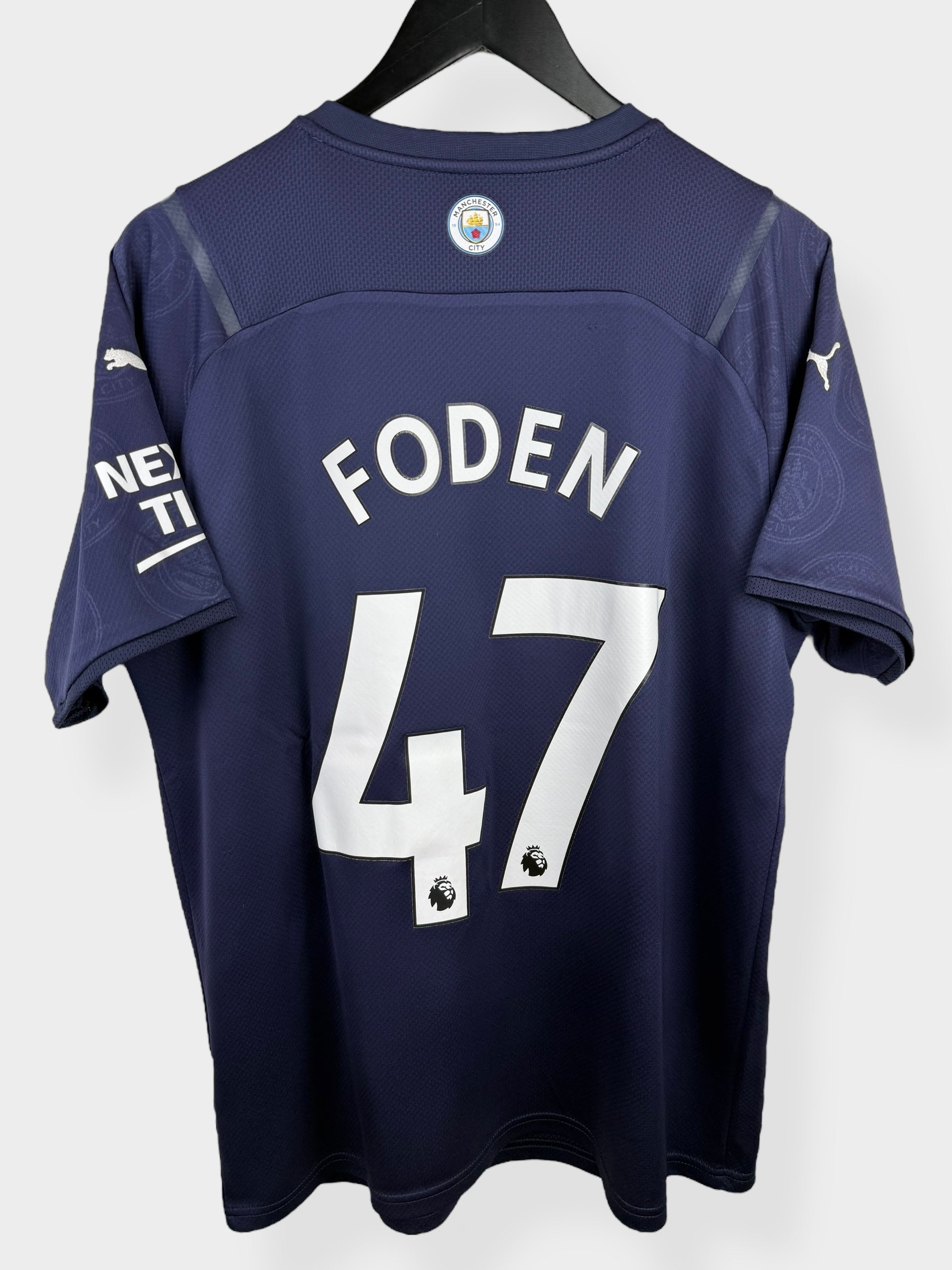 2021-22 MANCHESTER CITY DERDE SHIRT FODEN #47 L