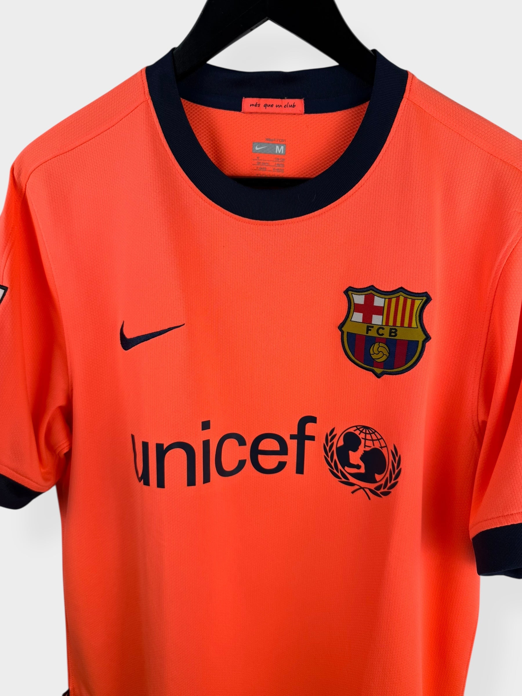 2009-10 BARCELONA AWAY SHIRT MESSI #10 M - Authentic Football Club