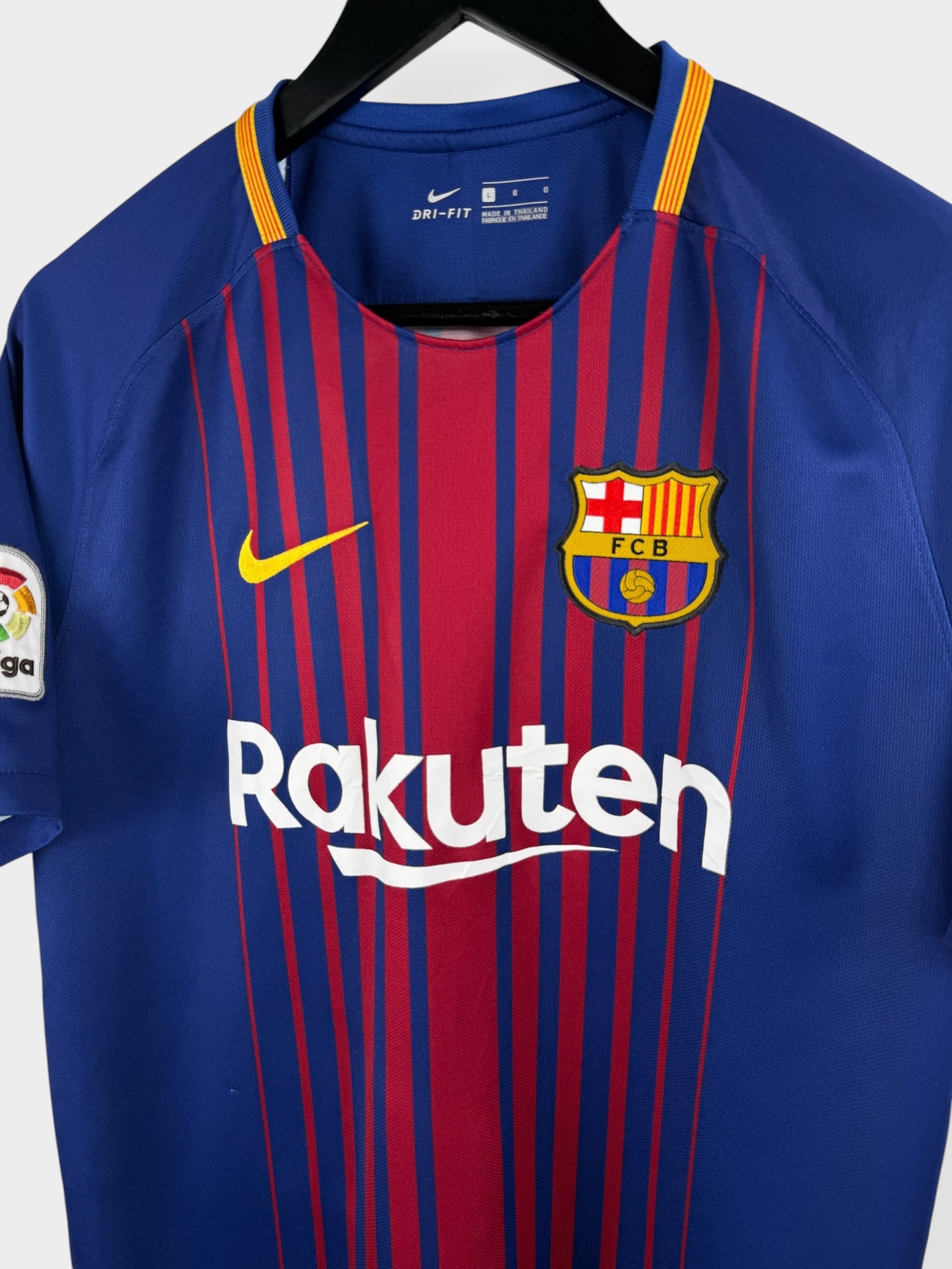 2017-18 BARCELONA HEIMTRIKOT MESSI #10 L
