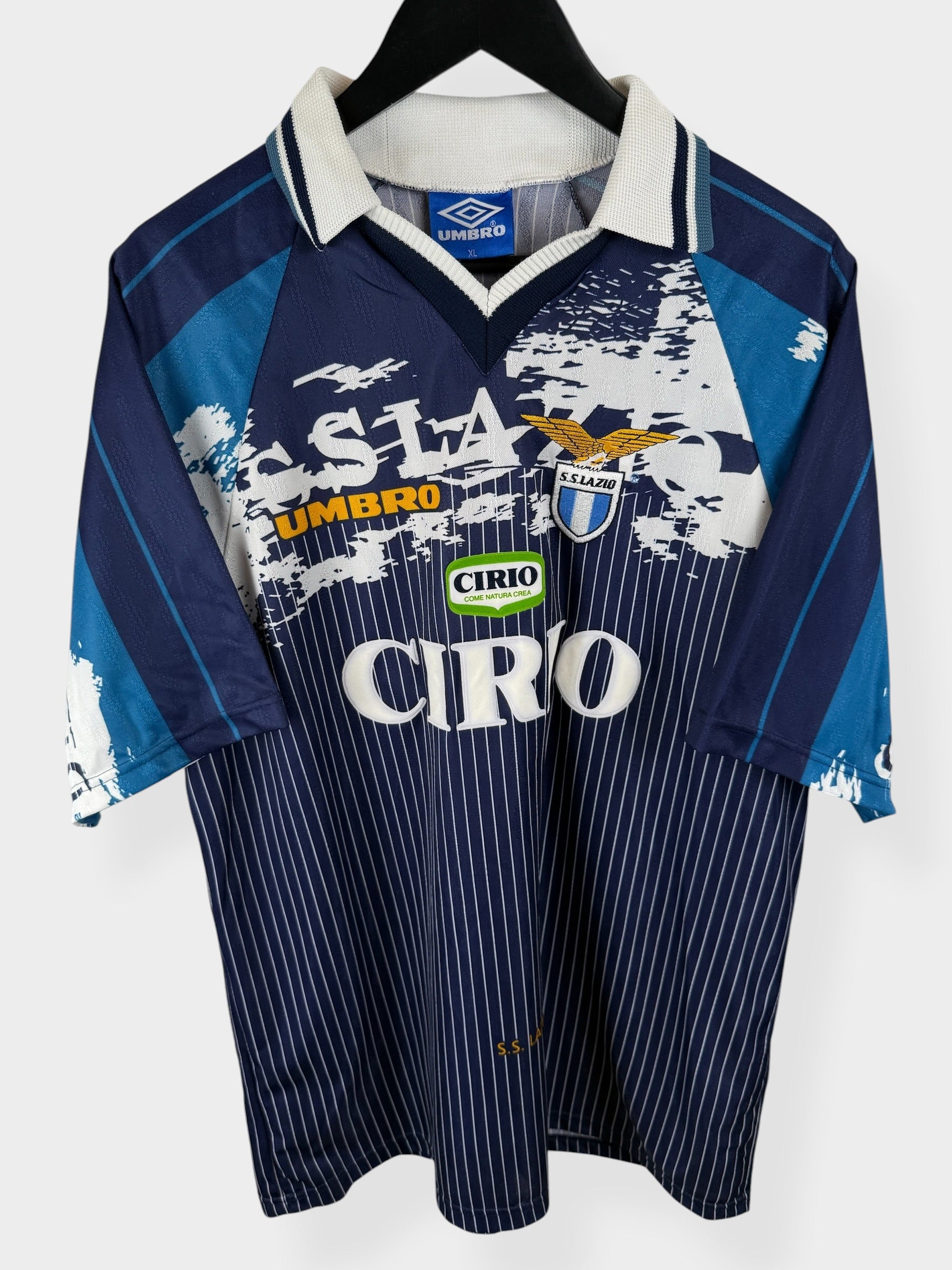 MAILLOT EXTÉRIEUR DE LA LAZIO 1996-98 XL