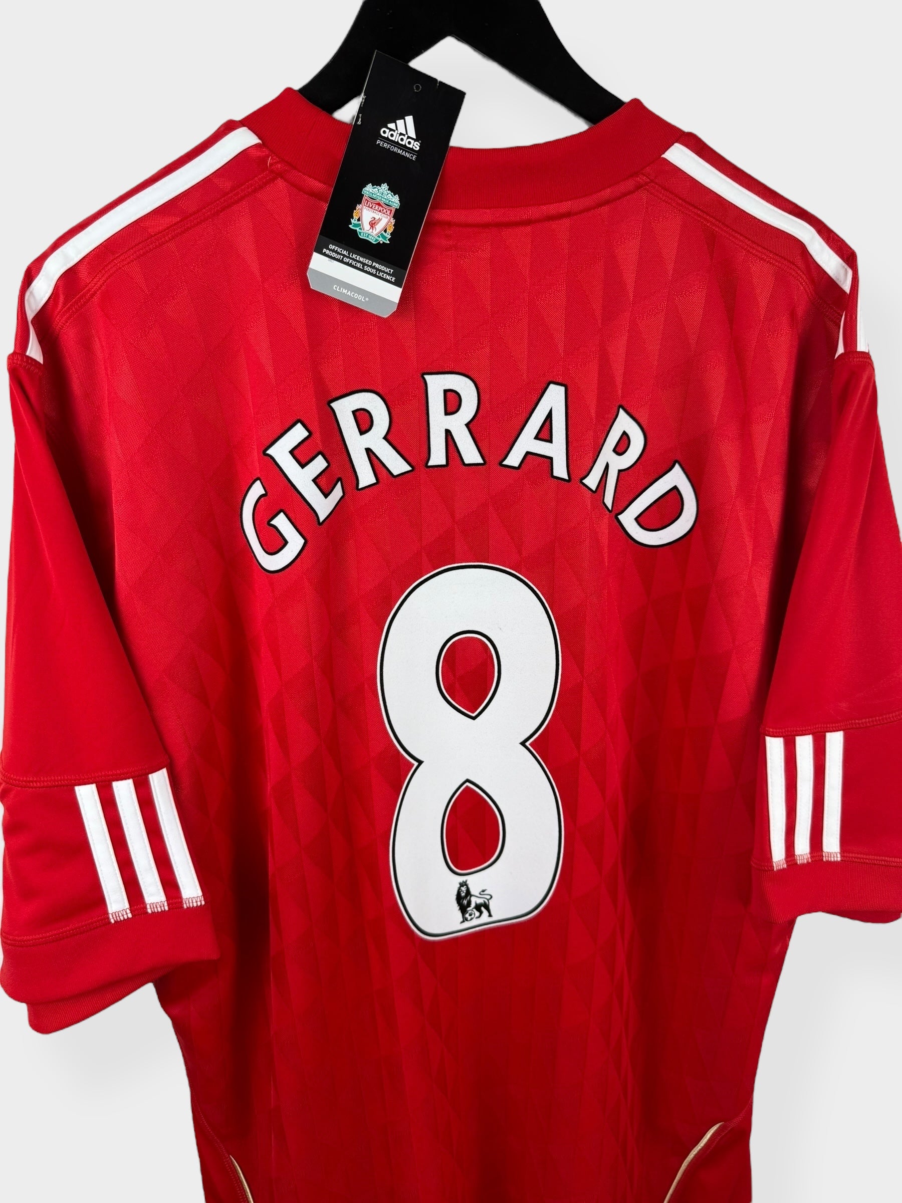 2011-12 LIVERPOOL HOME SHIRT GERRARD #8 XXL - Authentic Football Club