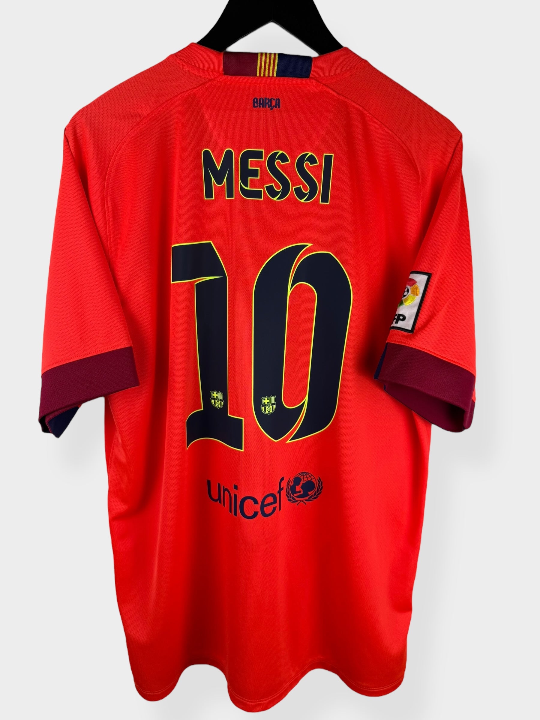2014-15 BARCELONA AWAY SHIRT MESSI #10 XL
