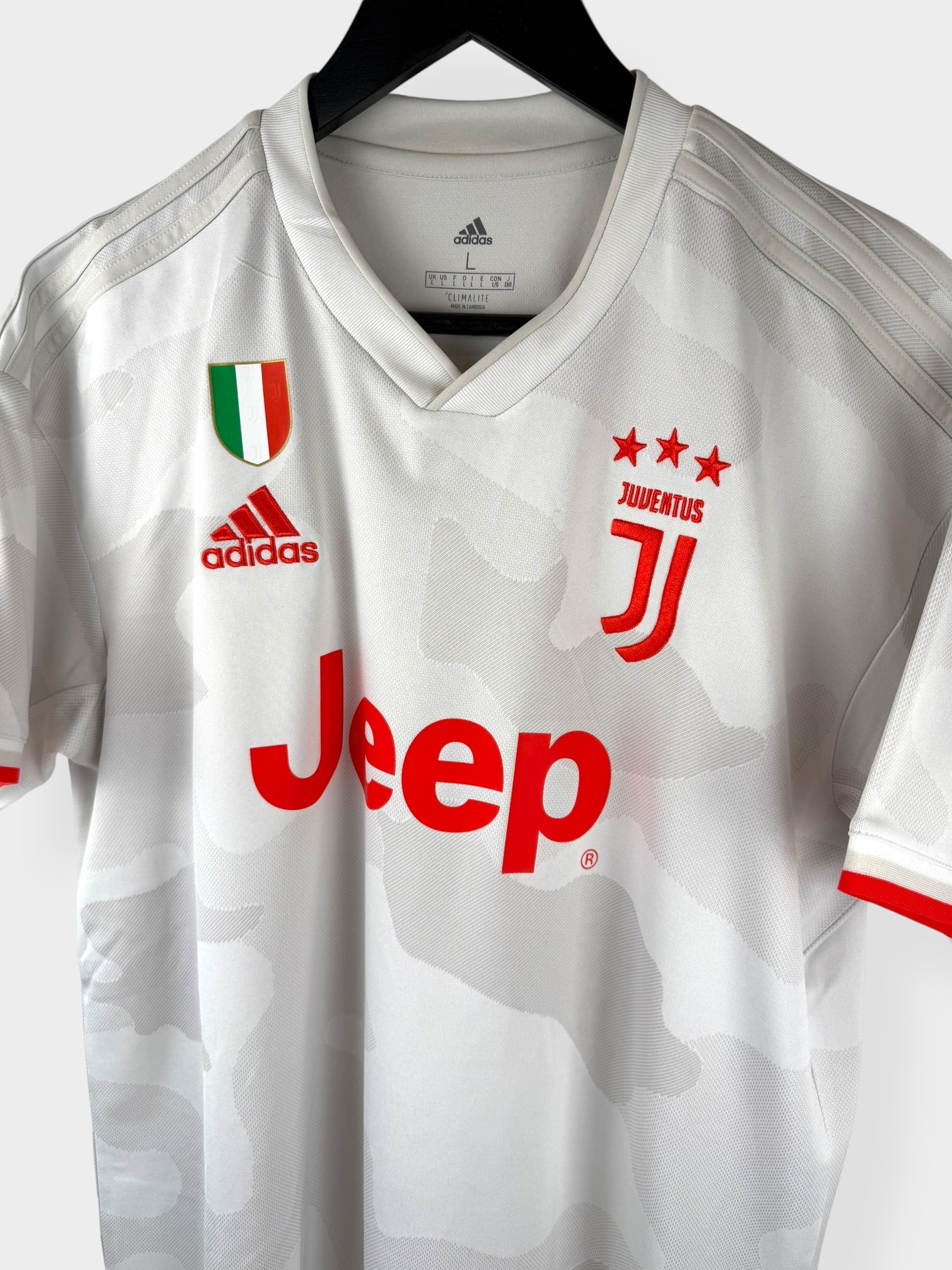 2019-20 JUVENTUS AWAY SHIRT CHIELLINI #3 L
