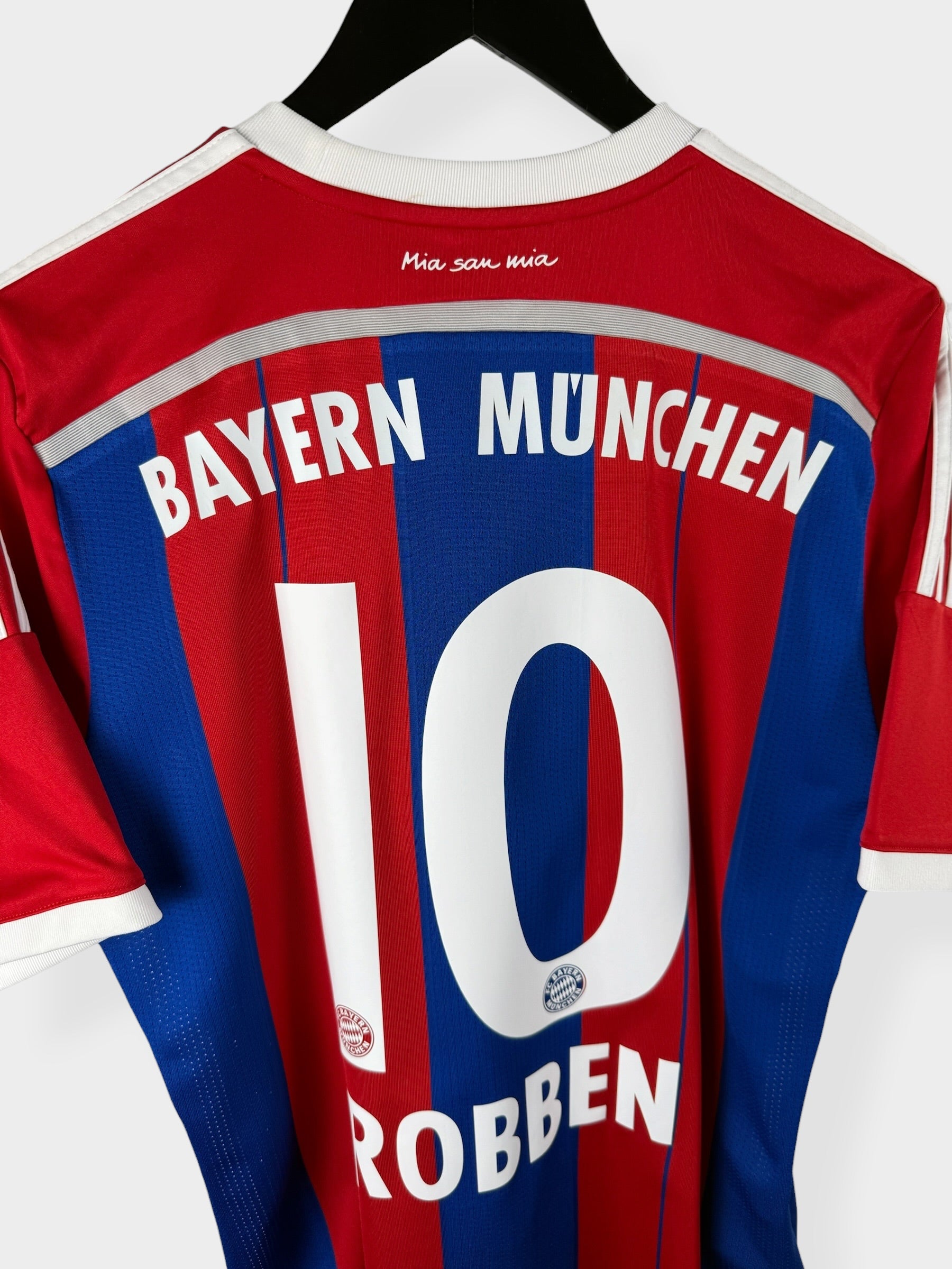 2014-15 BAYERN MUNICH HOME SHIRT ROBBEN #10 M