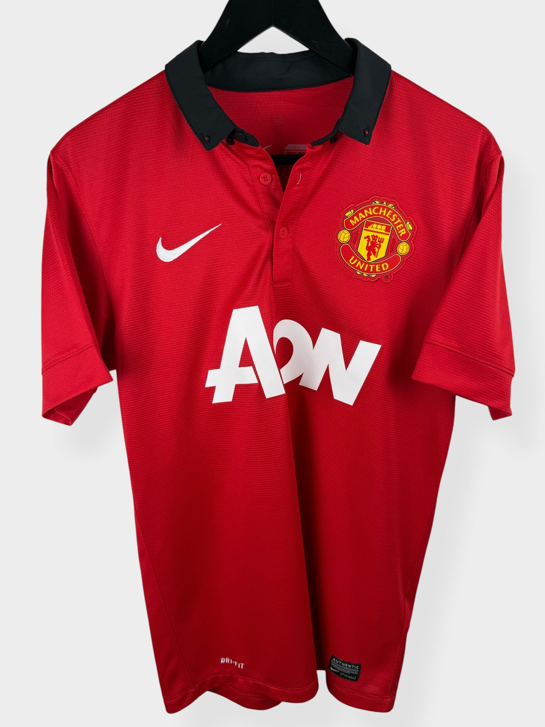 MAILLOT DOMICILE MANCHESTER UNITED 2013-14 CARRICK #16 S