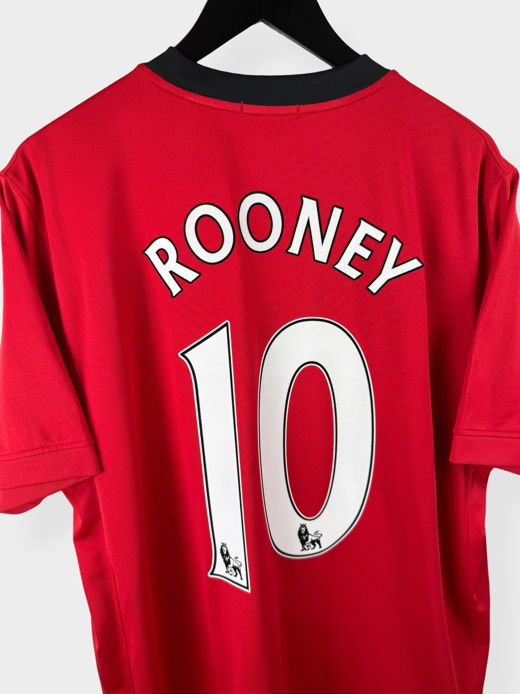 2009-10 MANCHESTER UNITED HOME SHIRT ROONEY #10 XL