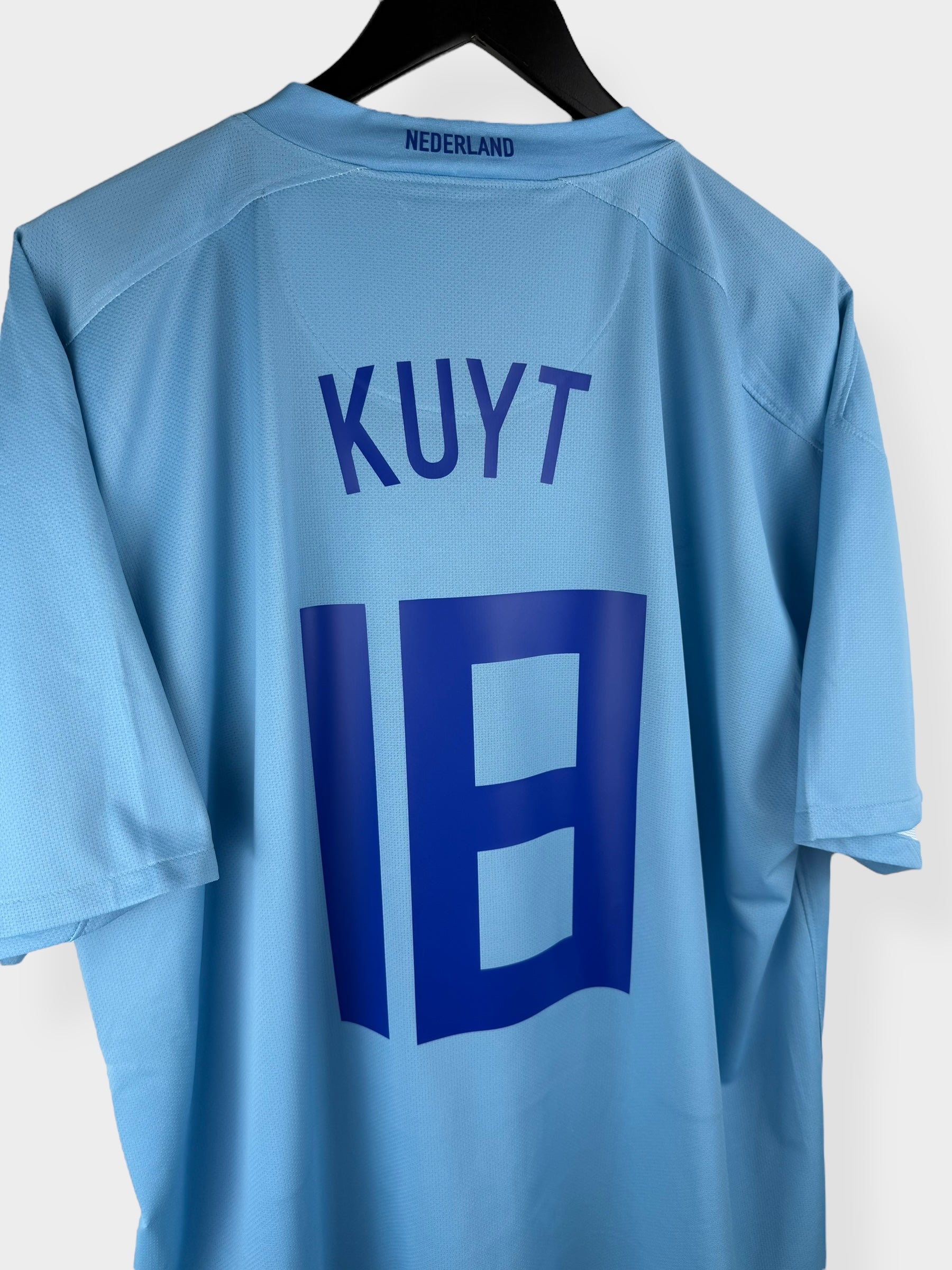 2008-09 NETHERLANDS AWAY SHIRT KUYT #18 XXL