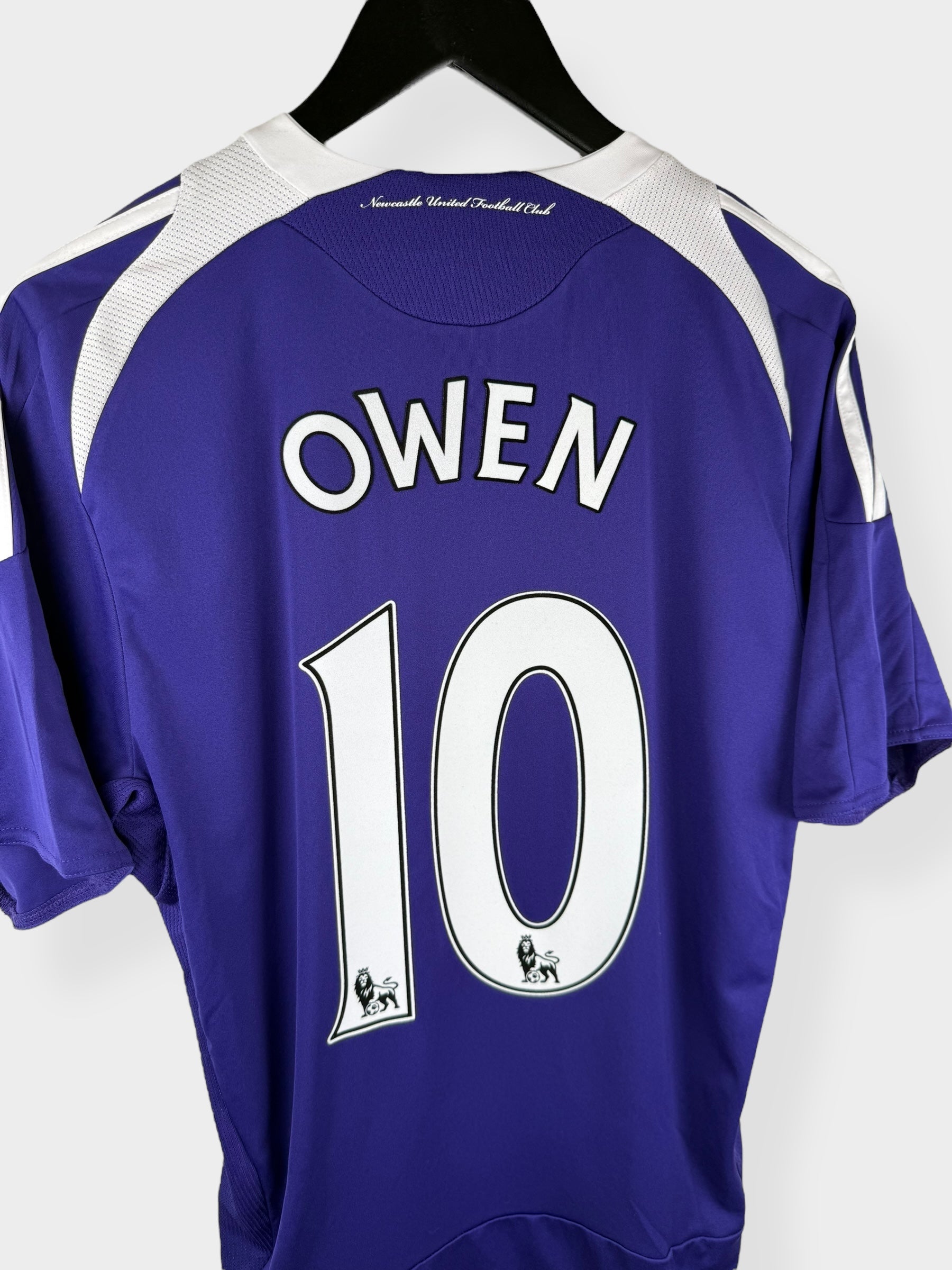 2008-09 NEWCASTLE UNITED AWAY SHIRT OWEN #10 M