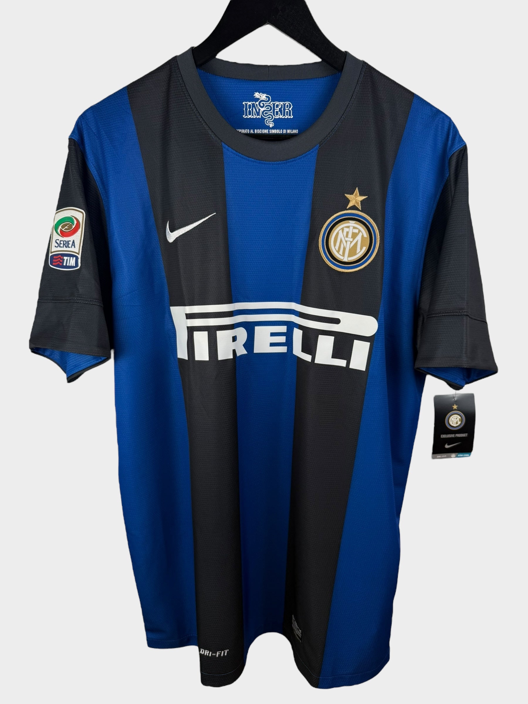 2012-13 INTER MILAN HOME SHIRT KOVACIC #10 L