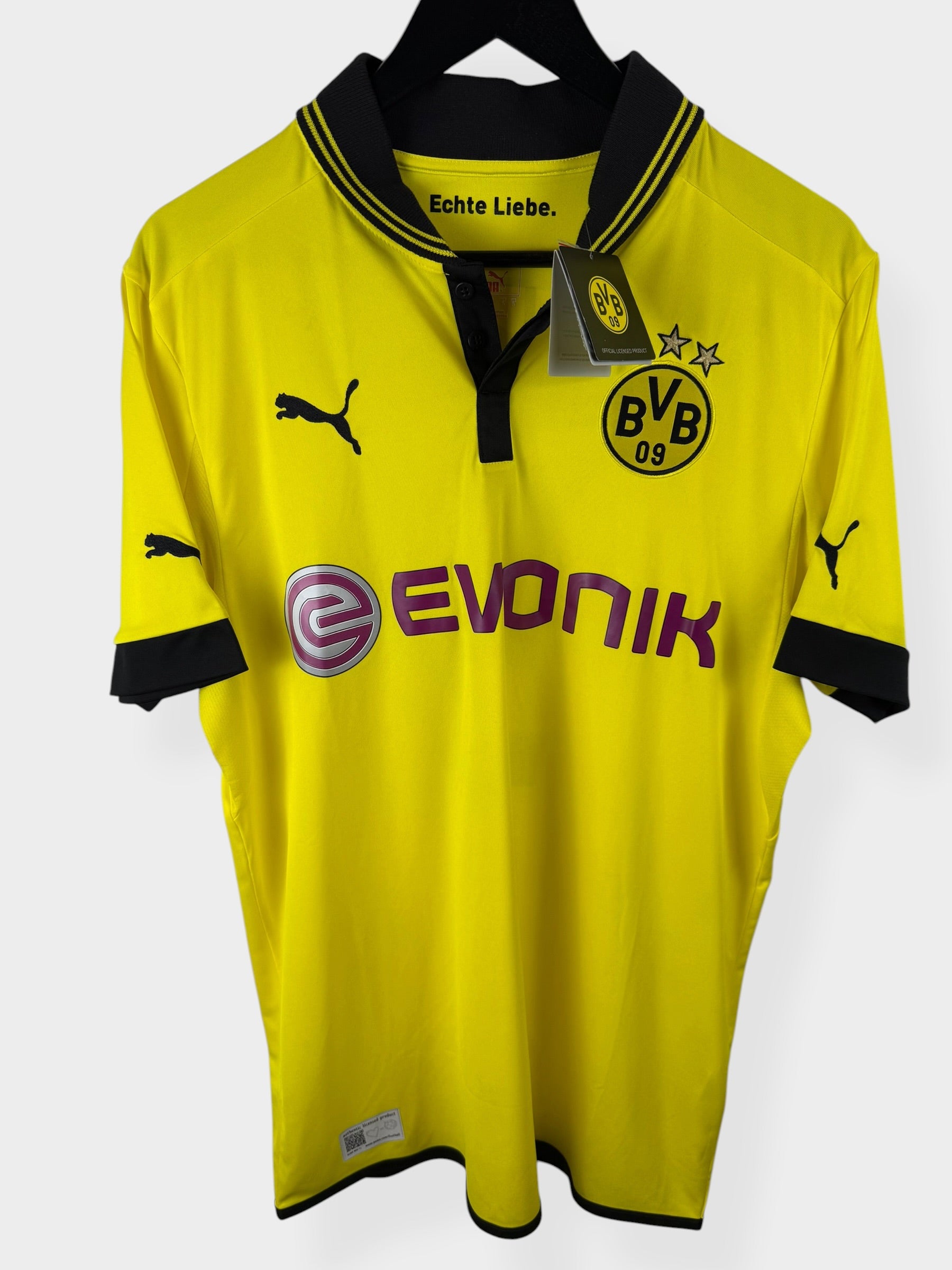 2012-13 BORUSSIA DORTMUND HOME SHIRT LEWANDOWSKI #9 L