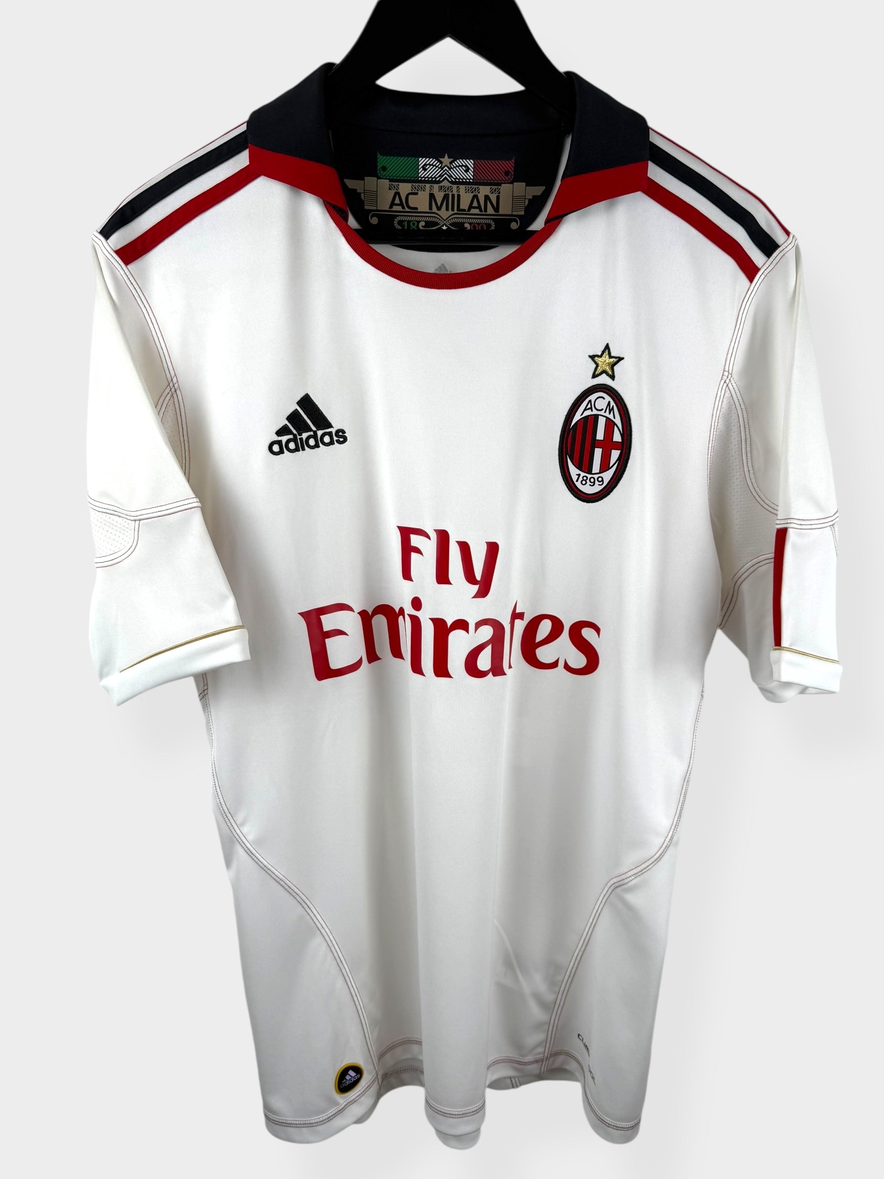 2010-11 AC MILAN AWAY SHIRT RONALDINHO #80 M - Authentic Football Club